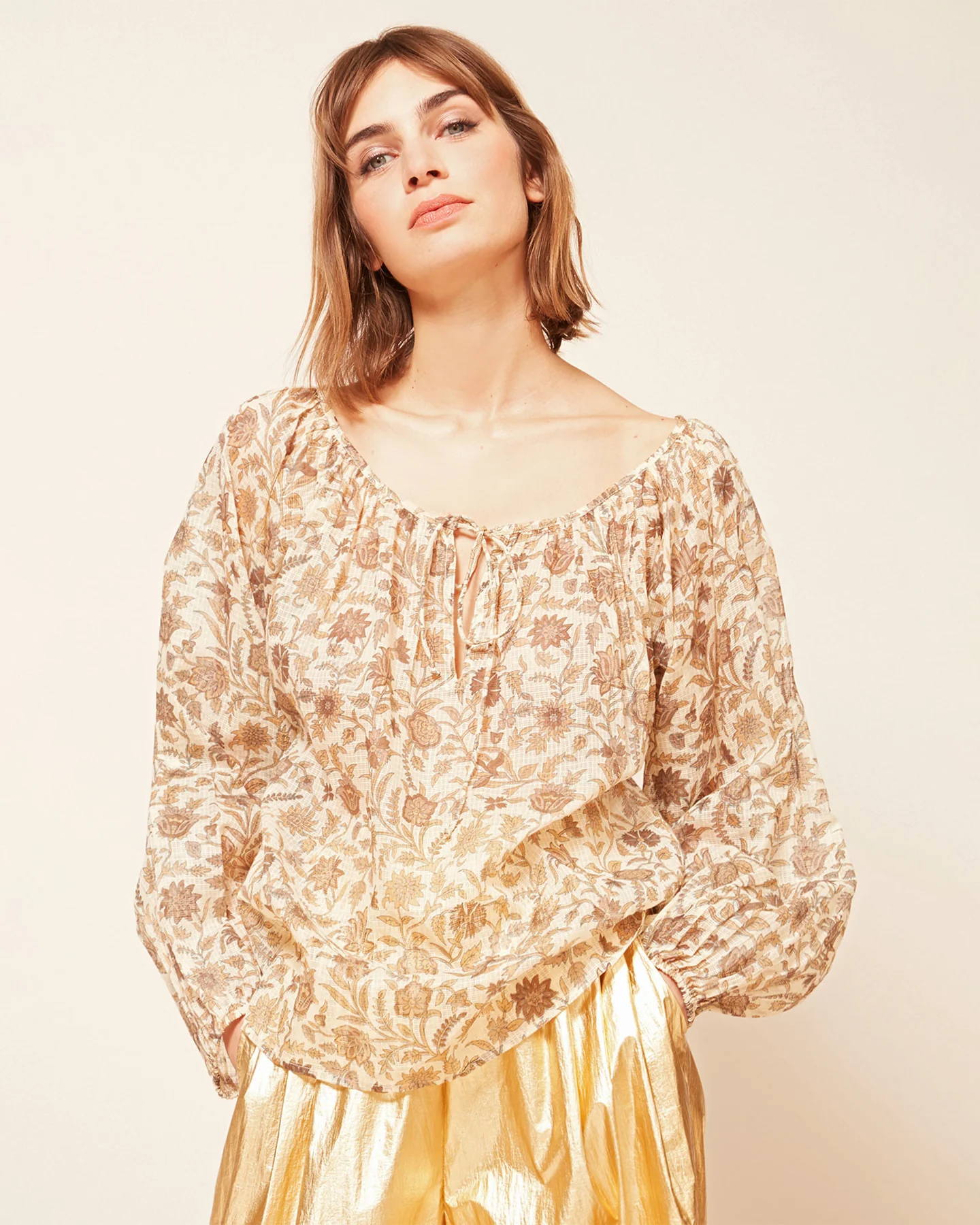 Blouse Coreo - Ocre - Image 3