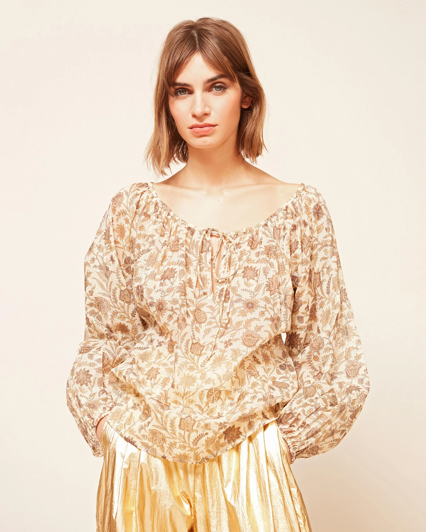 Blouse Coreo - Ocre - Image 4