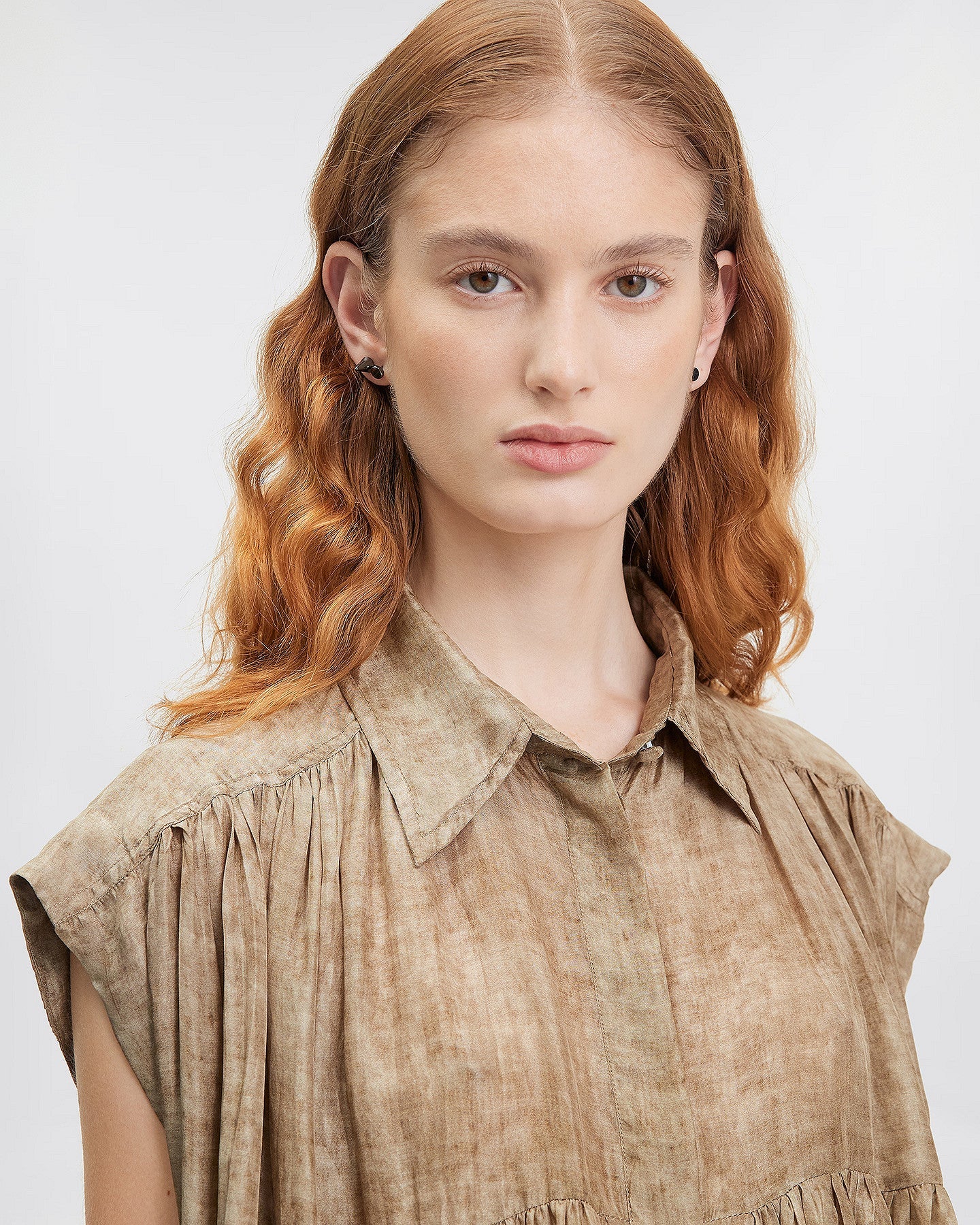 Blouse Debo - Taupe - Image 4