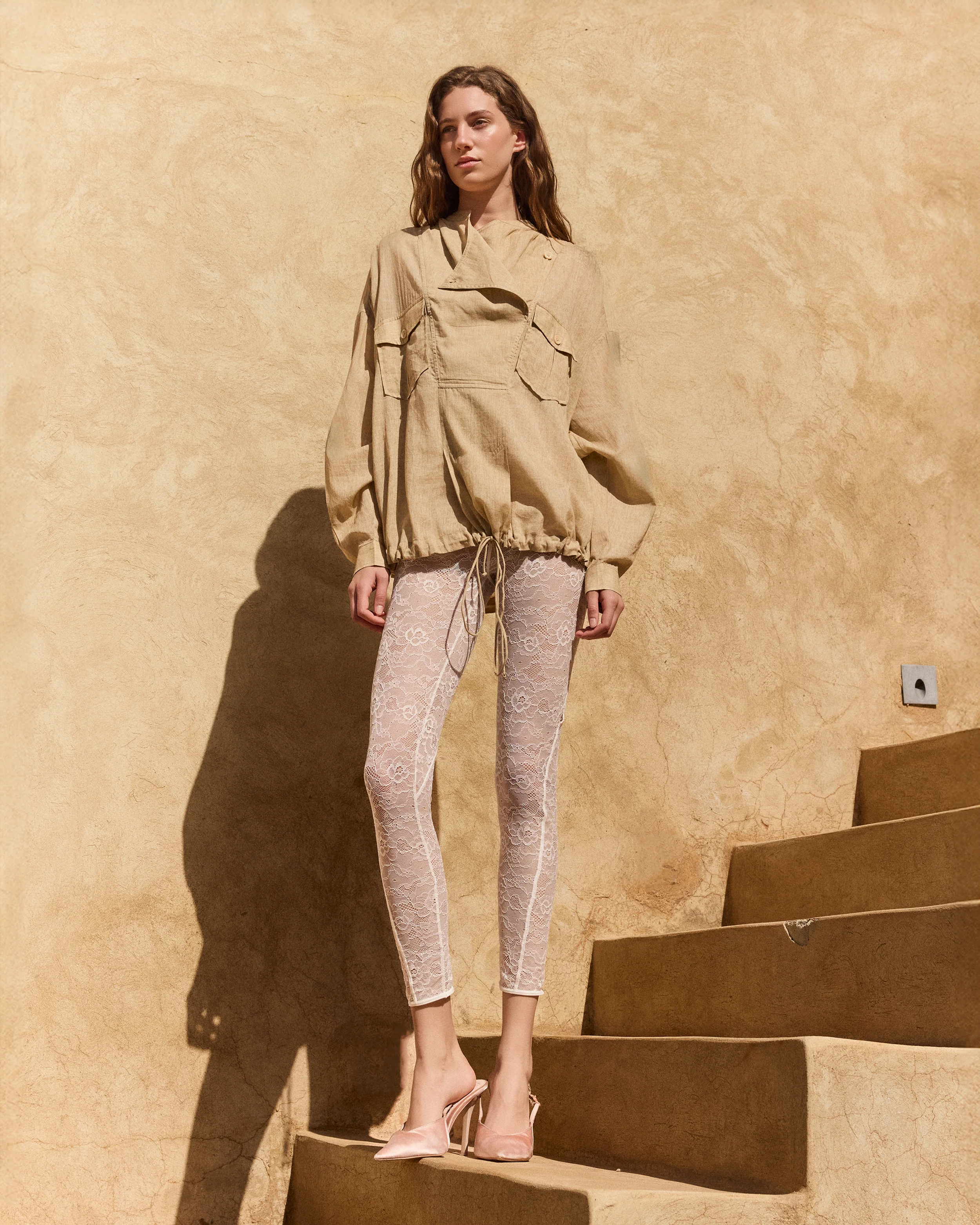 Blouse Dembow - Beige - Image 6