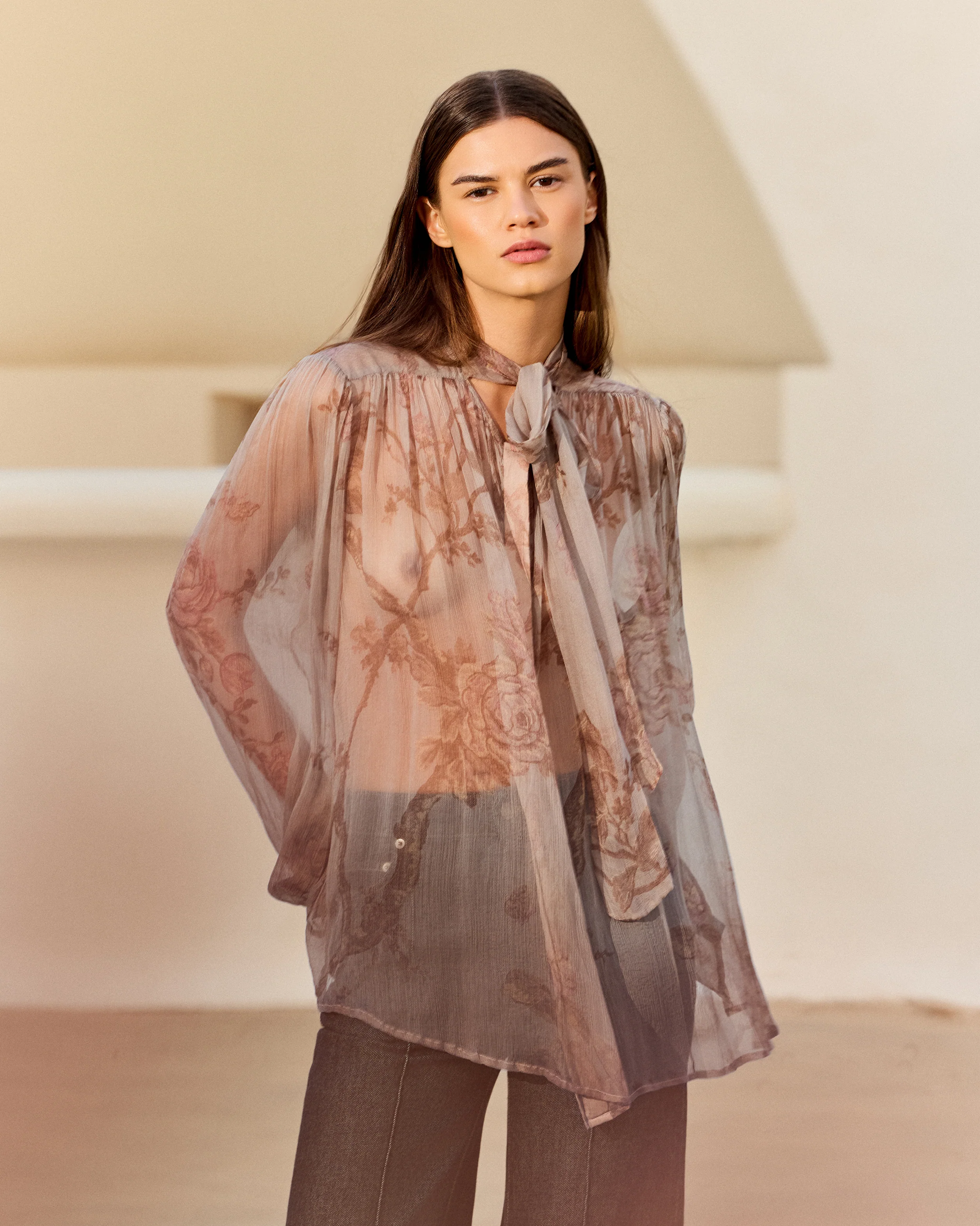 Blouse Game - Beige