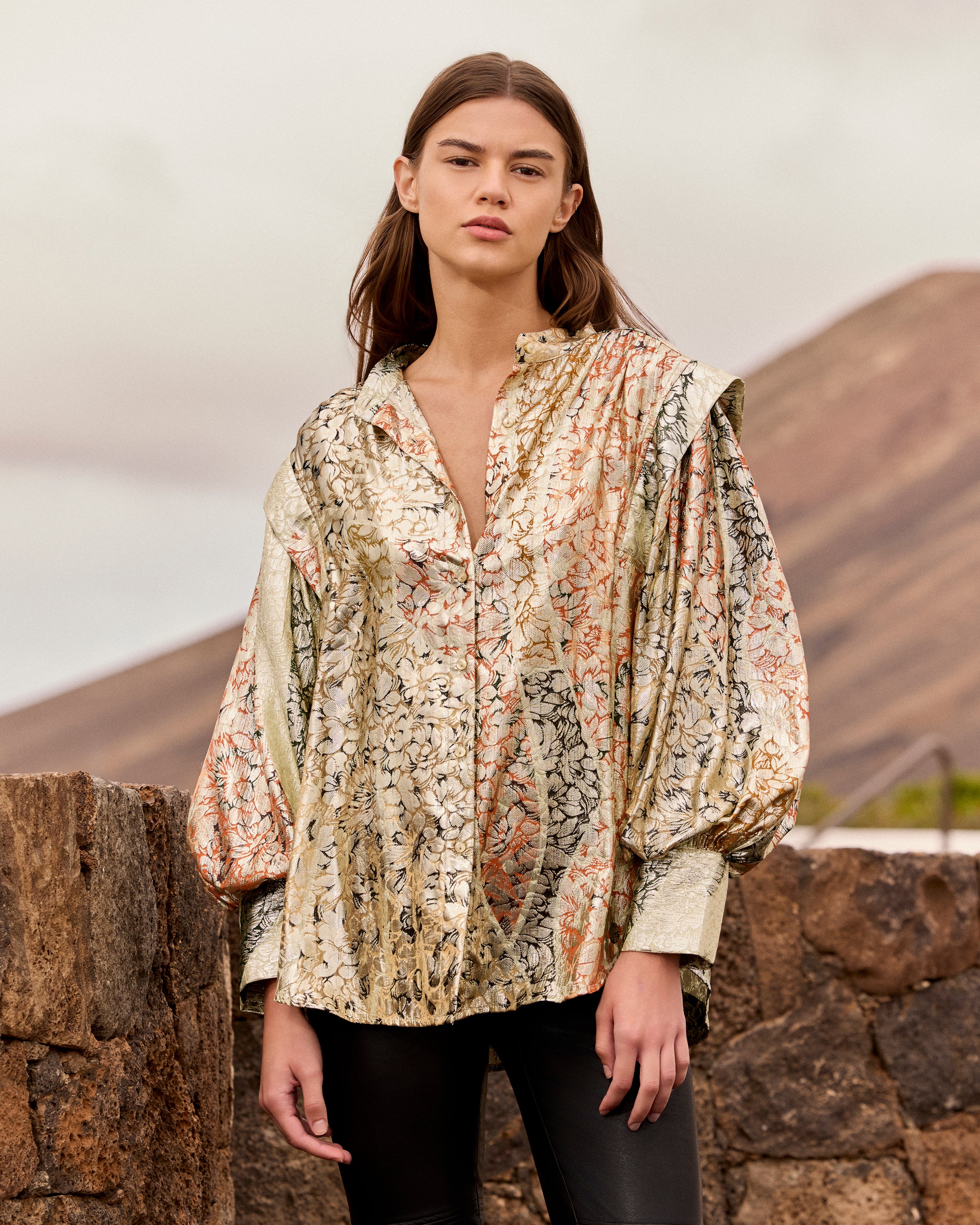 Blouse Jall - Jaune