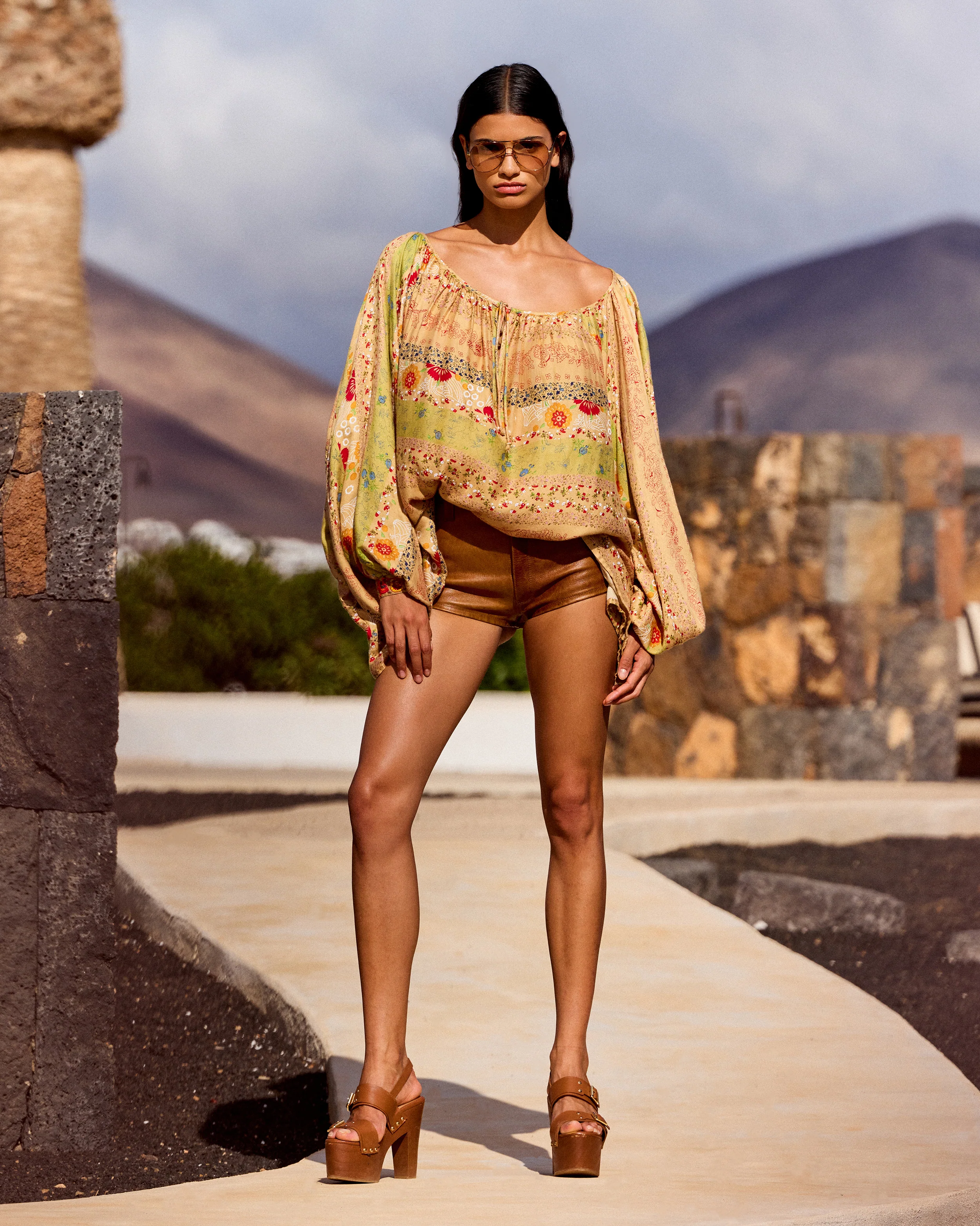 Blouse Kalas - Jaune - Image 4