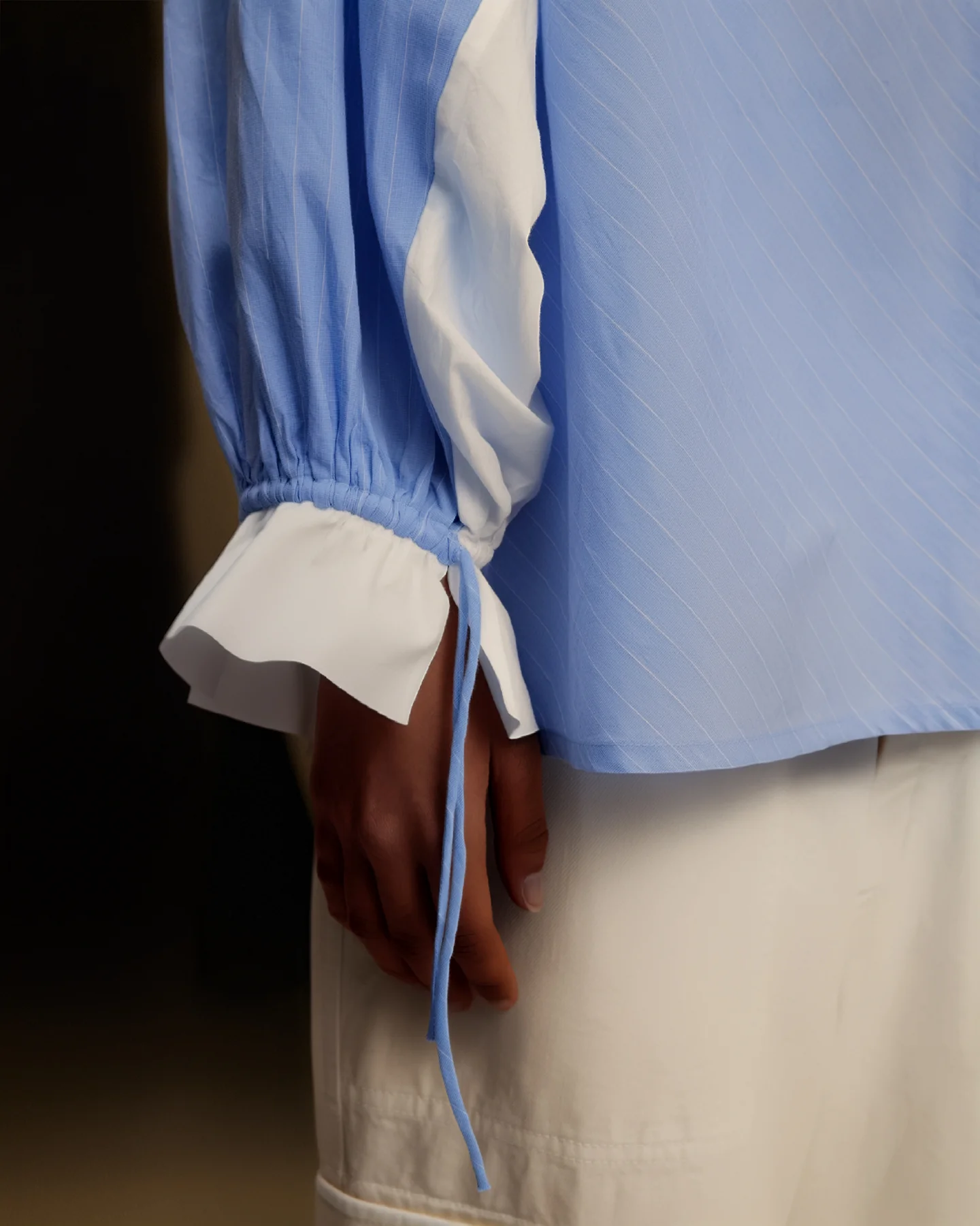 Blouse Wally - Bleu - Image 4