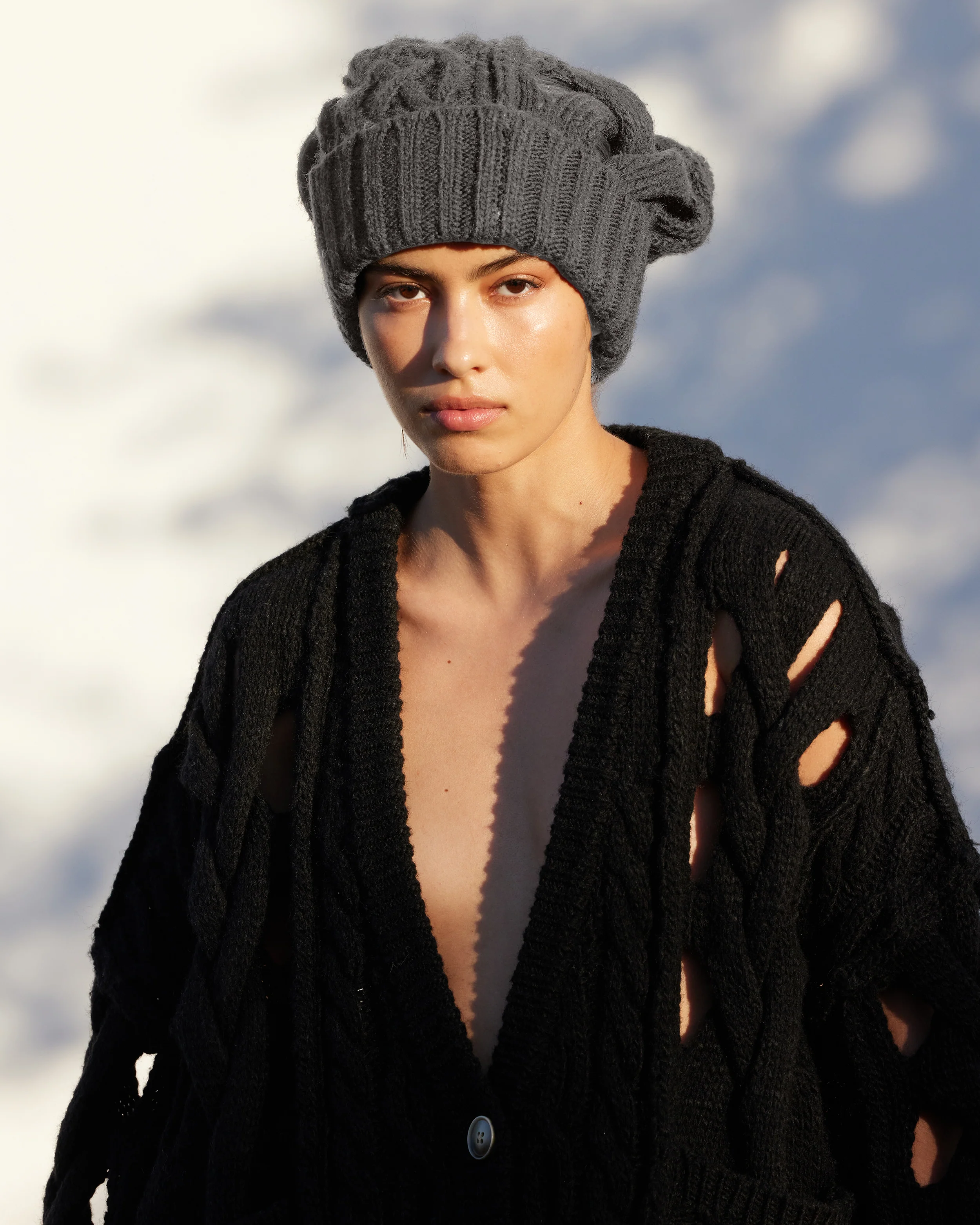 Bonnet Mansoor - Gris - Image 3