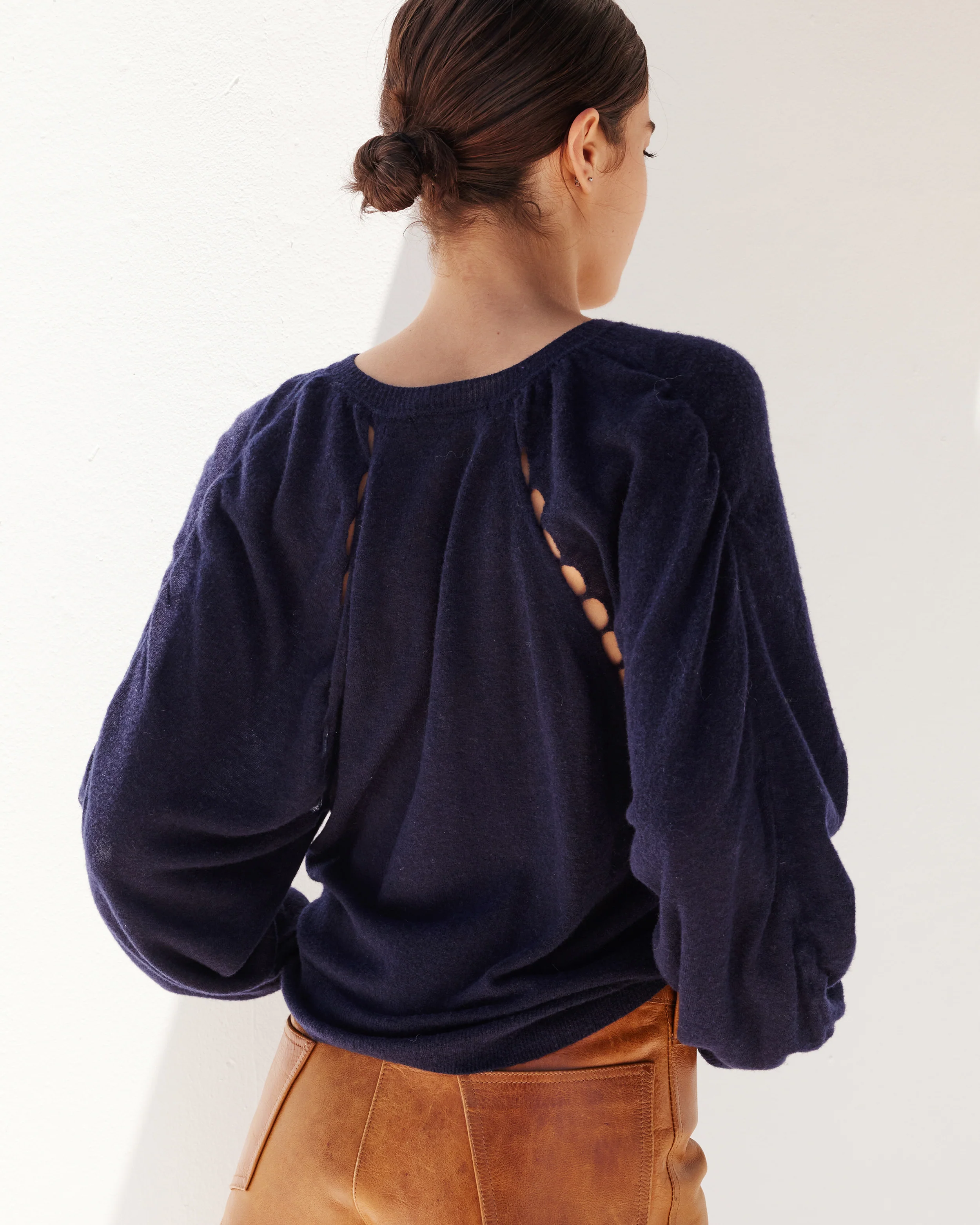 Cardigan Carnation - Bleu Marine - Image 4