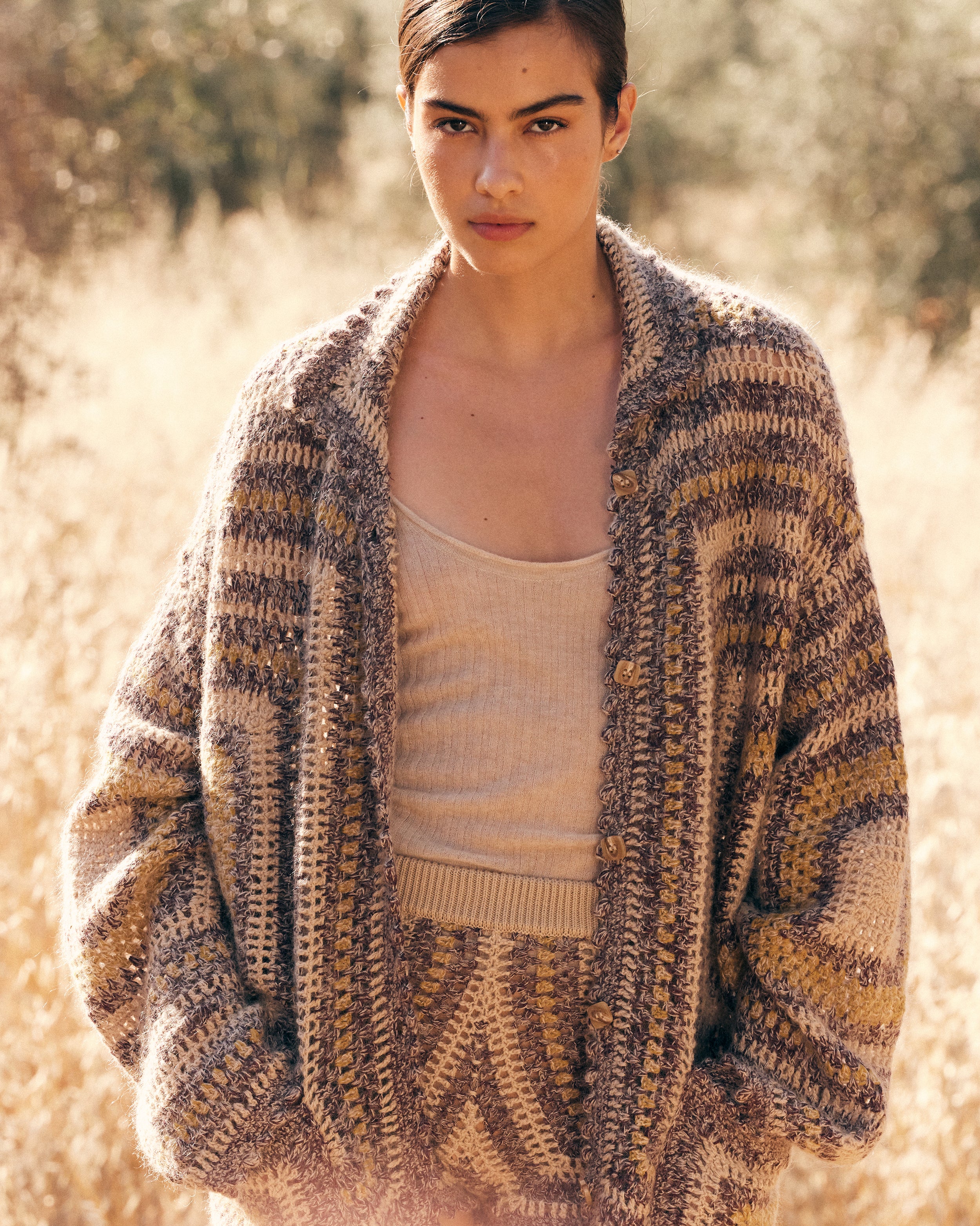Cardigan Dice - Jaune - Image 5