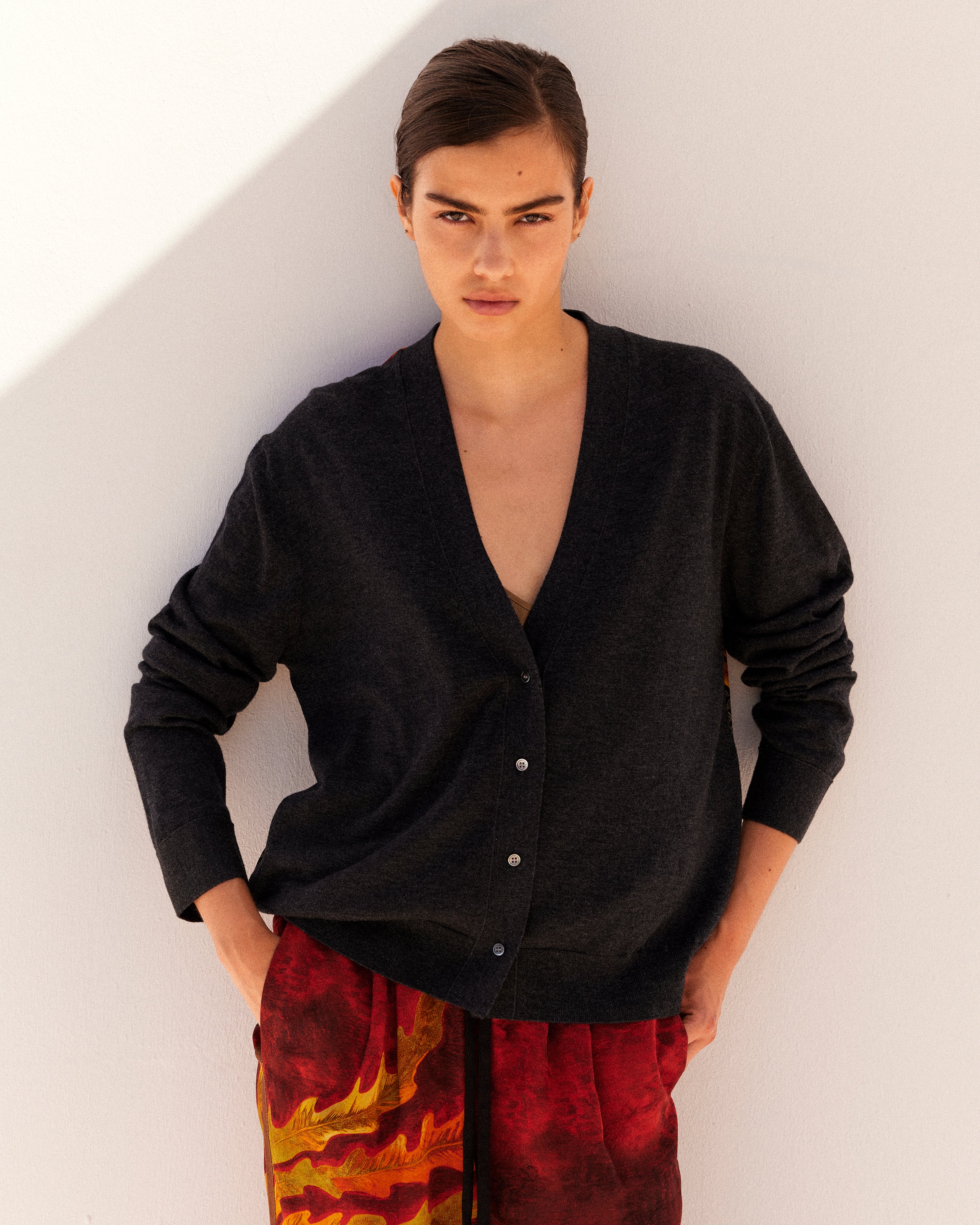 Cardigan Fly - Charbon - Image 3