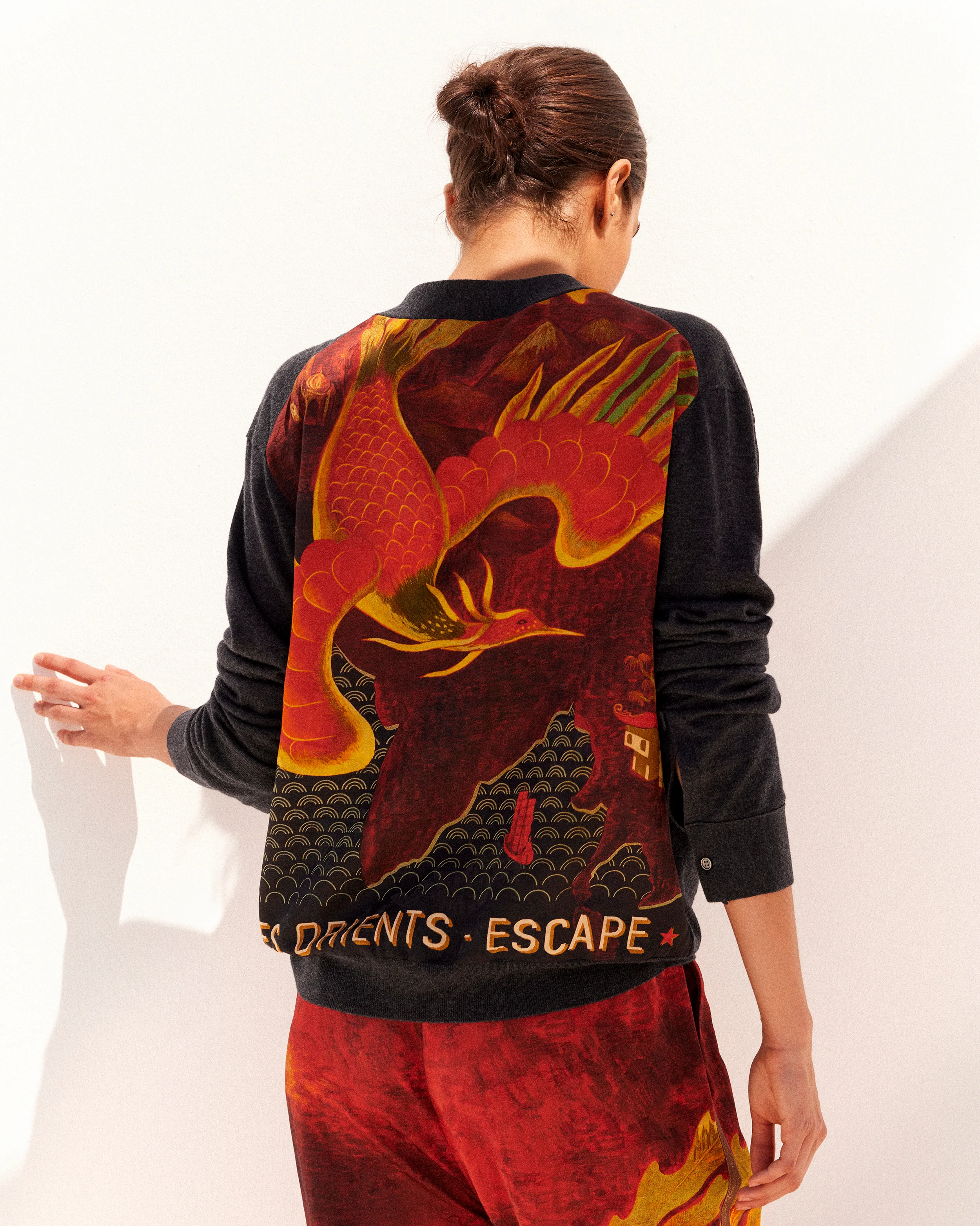 Cardigan Fly - Charbon - Image 4