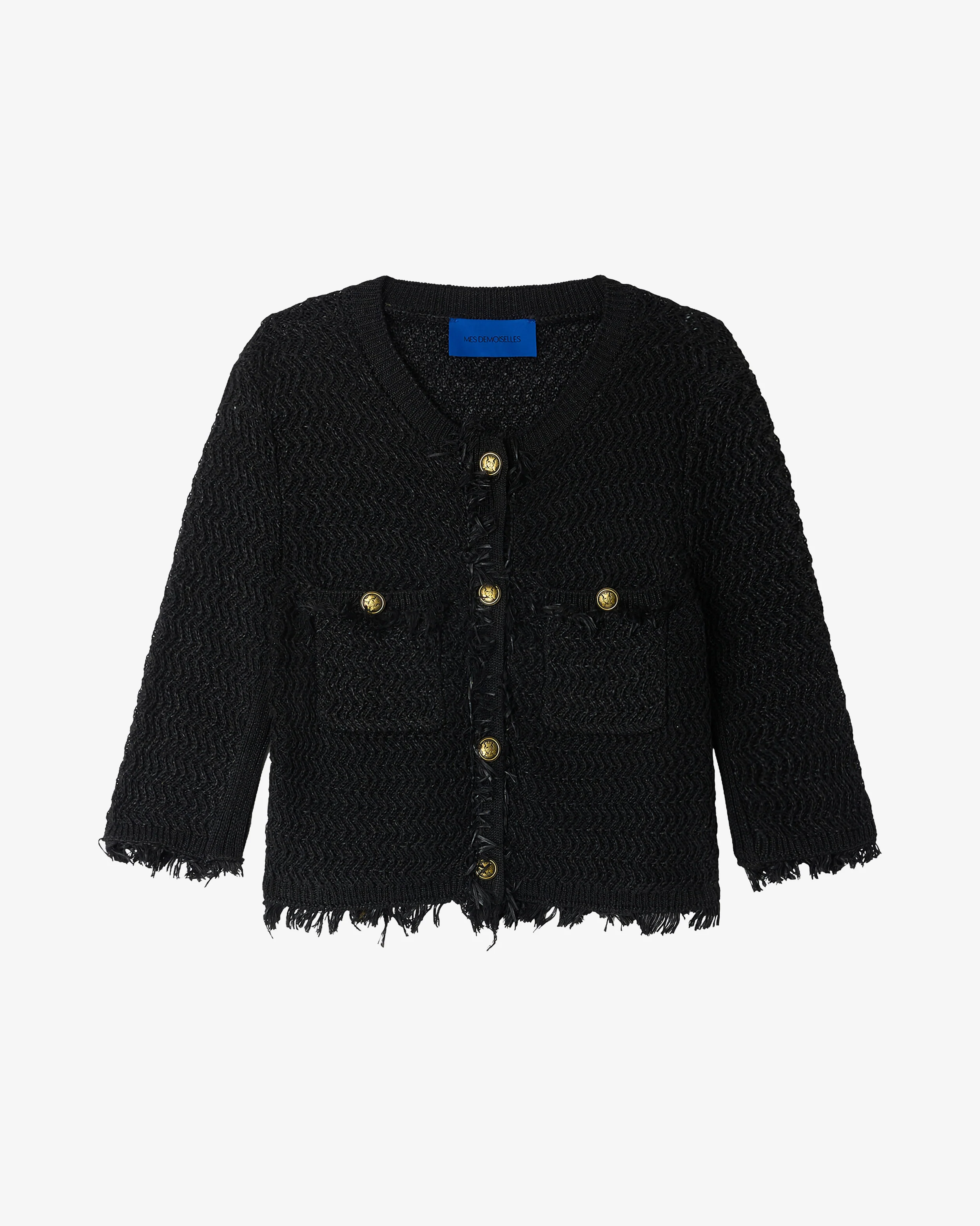 Cardigan Grafere - Noir - Image 10
