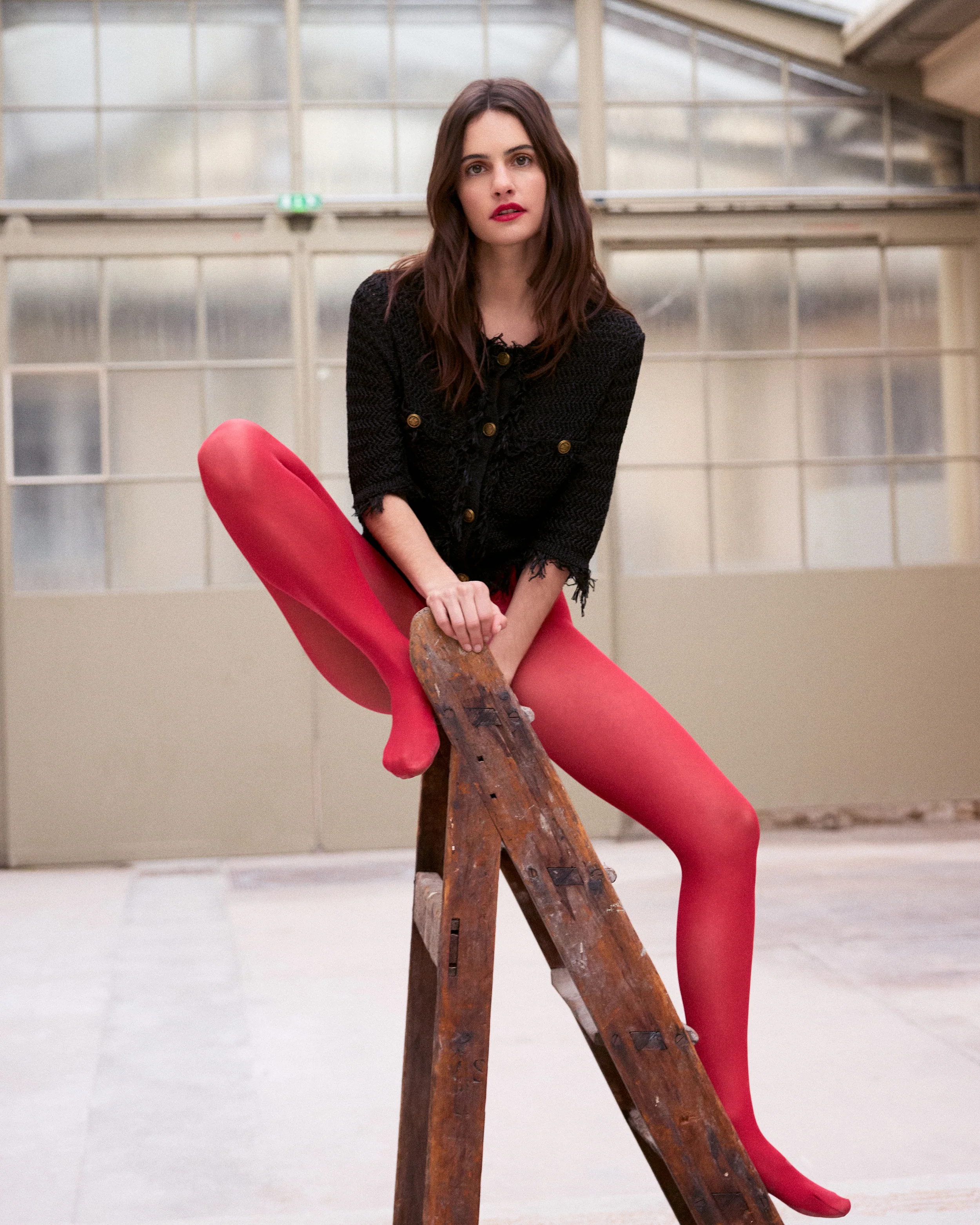 Cardigan Grafere - Noir - Image 9