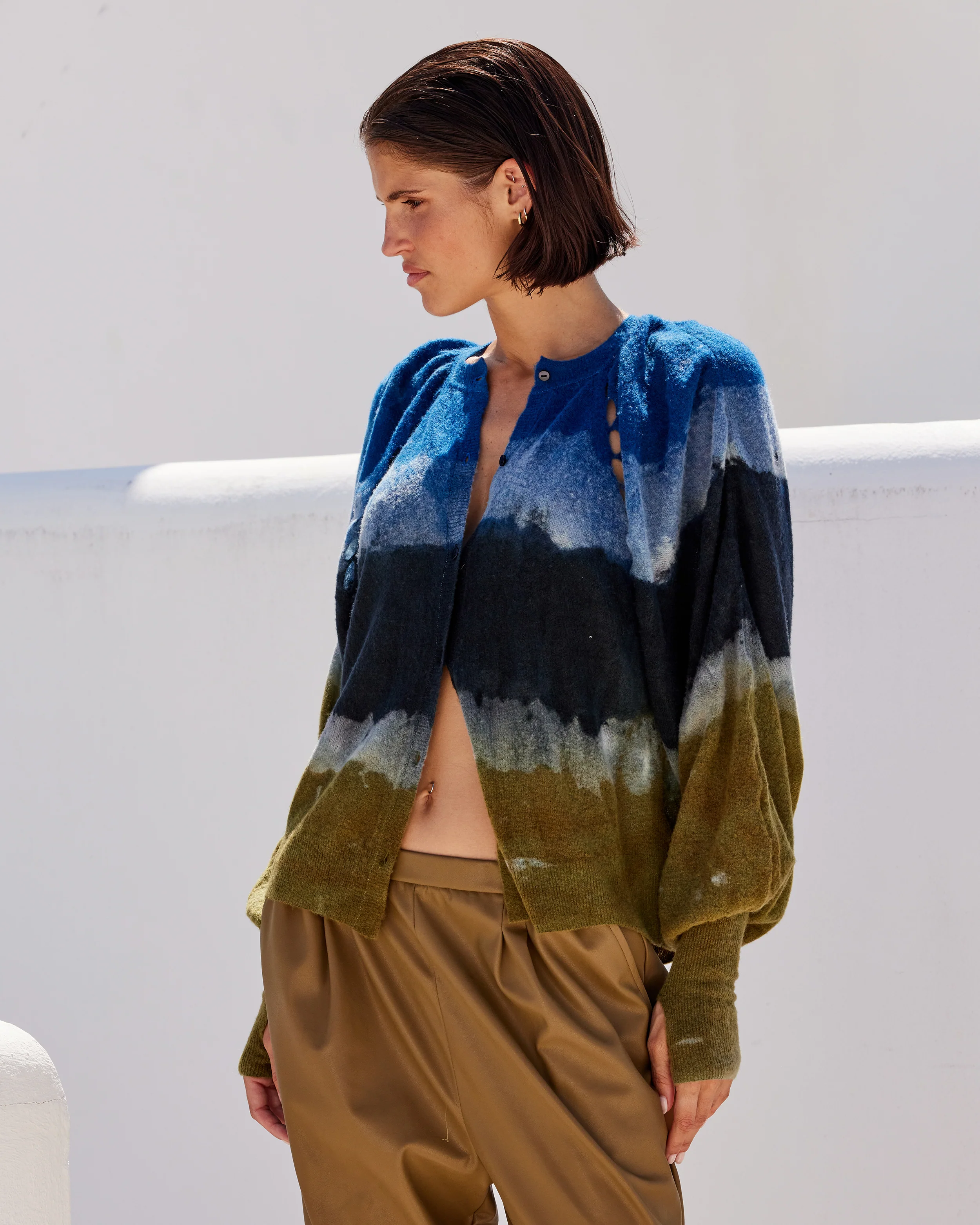 Cardigan Lupinus - Vert - Image 3