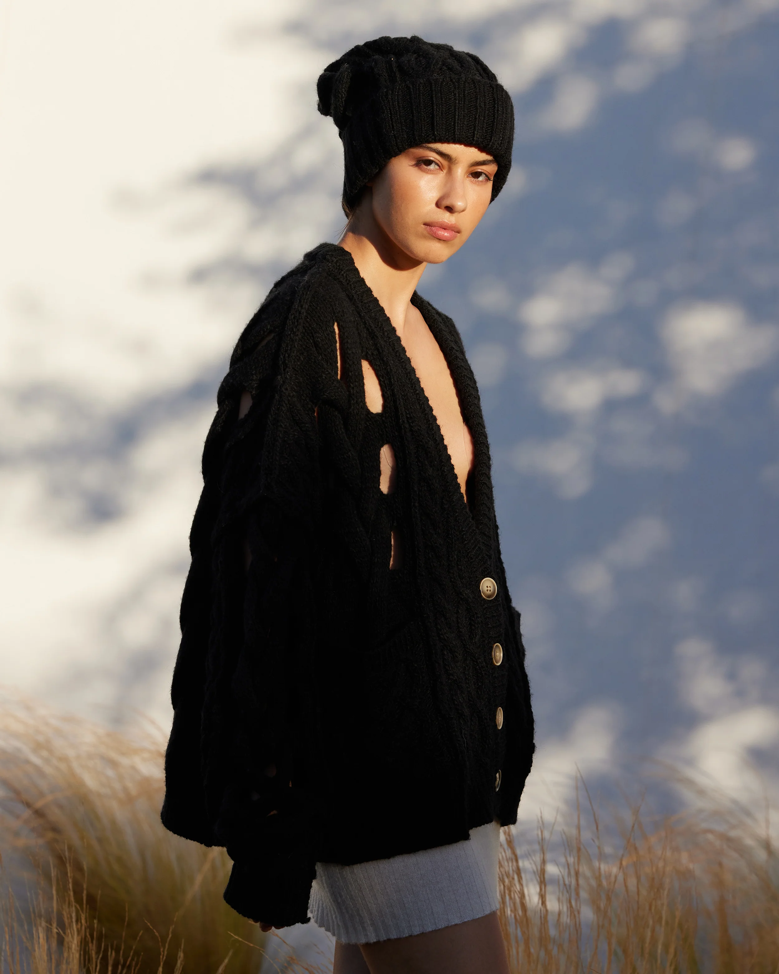 Cardigan Manisse - Noir - Image 4