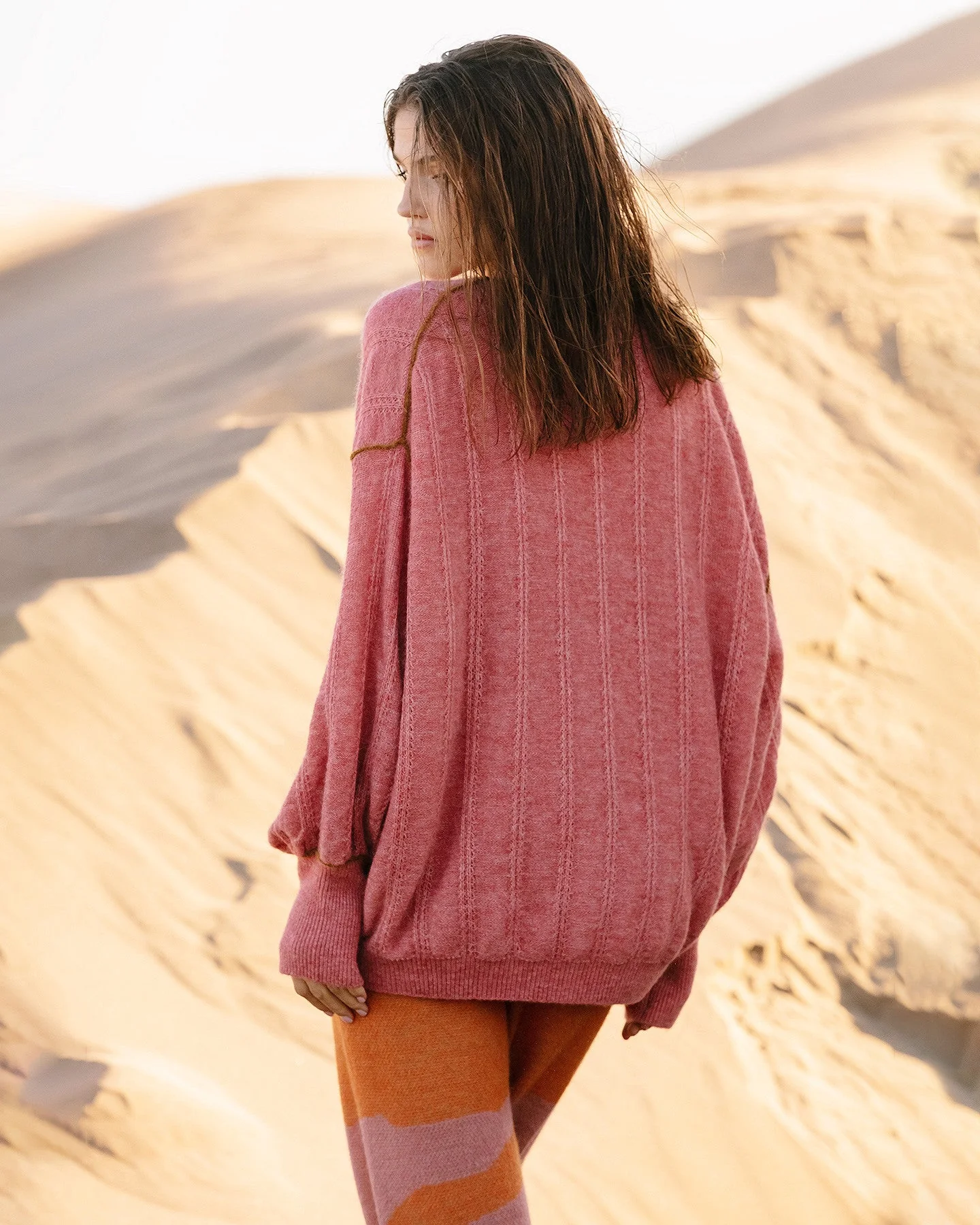 Cardigan Taki - Rose - Image 3