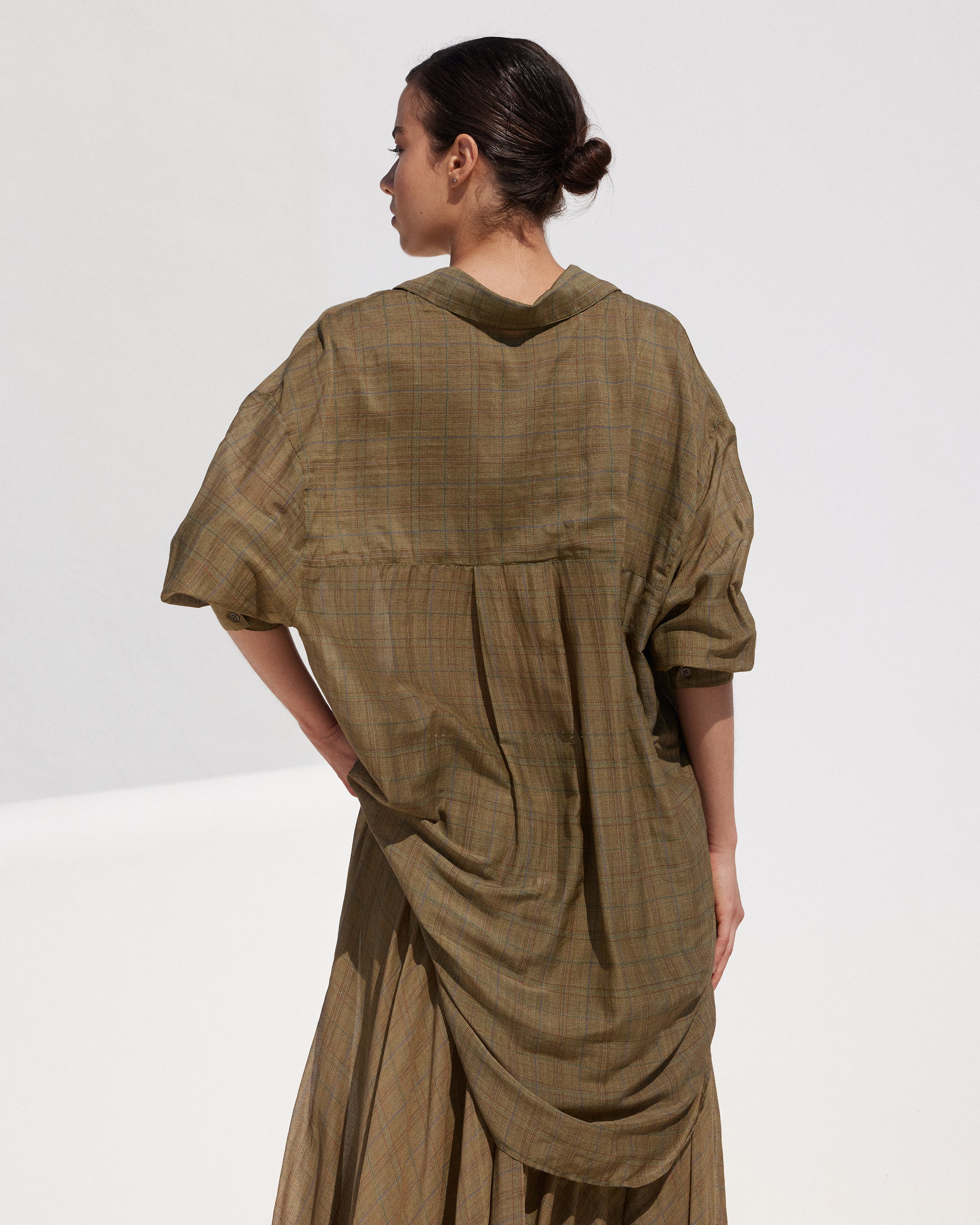 Chemise Brunello - Kaki - Image 6