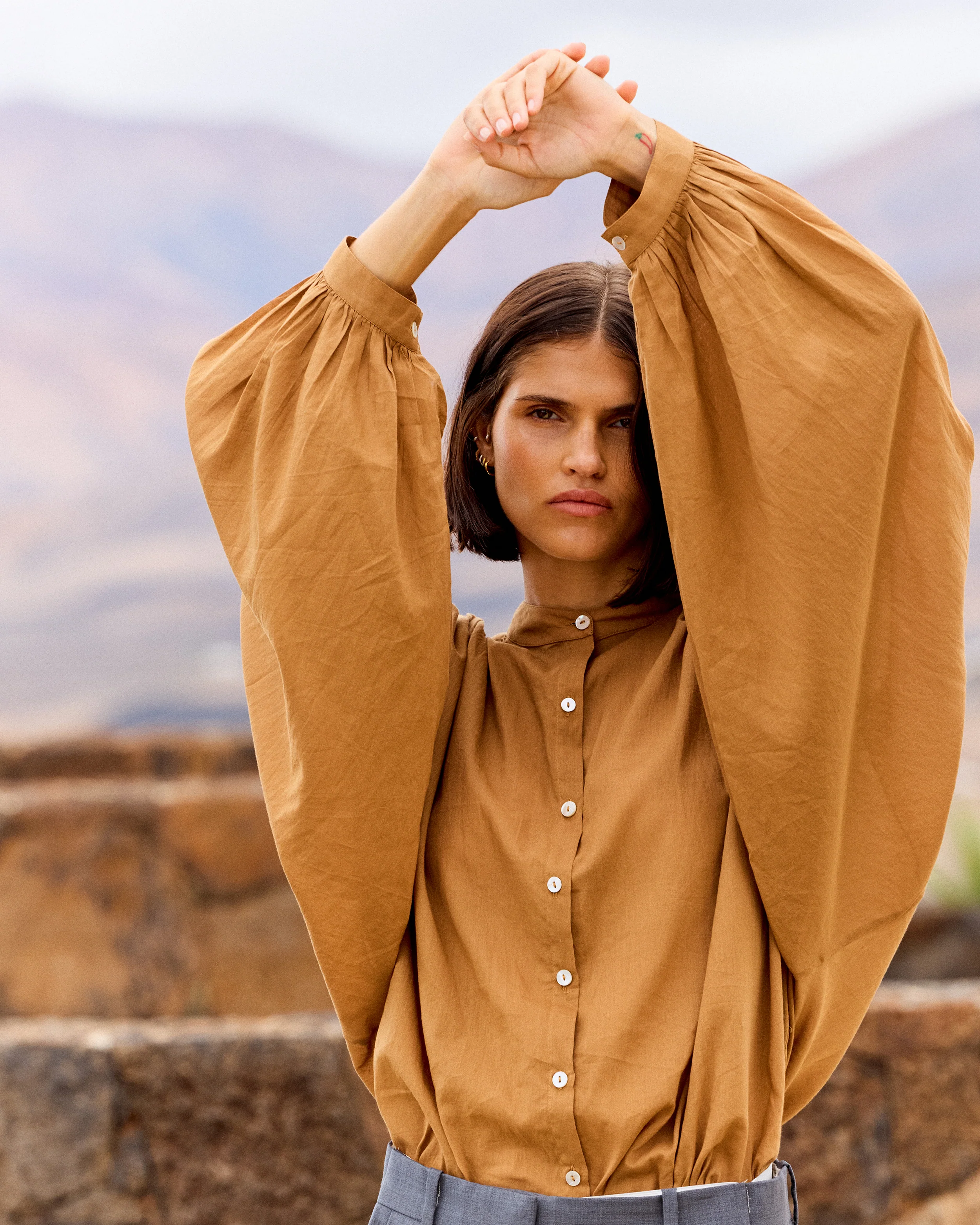 Chemise Celeste - Caramel - Image 2