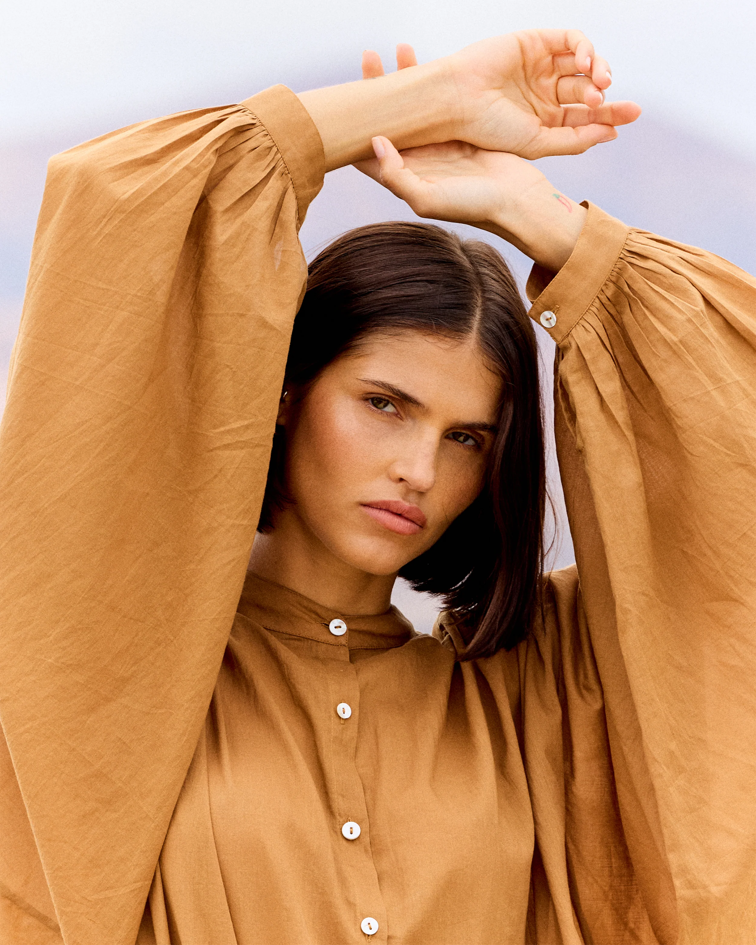 Chemise Celeste - Caramel - Image 3