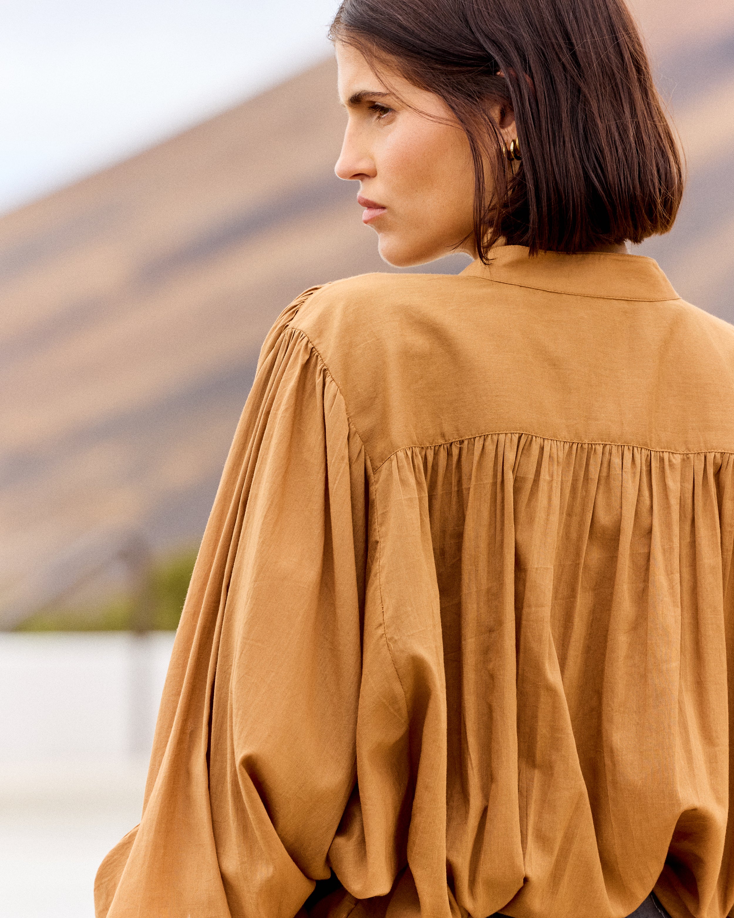Chemise Celeste - Caramel - Image 4