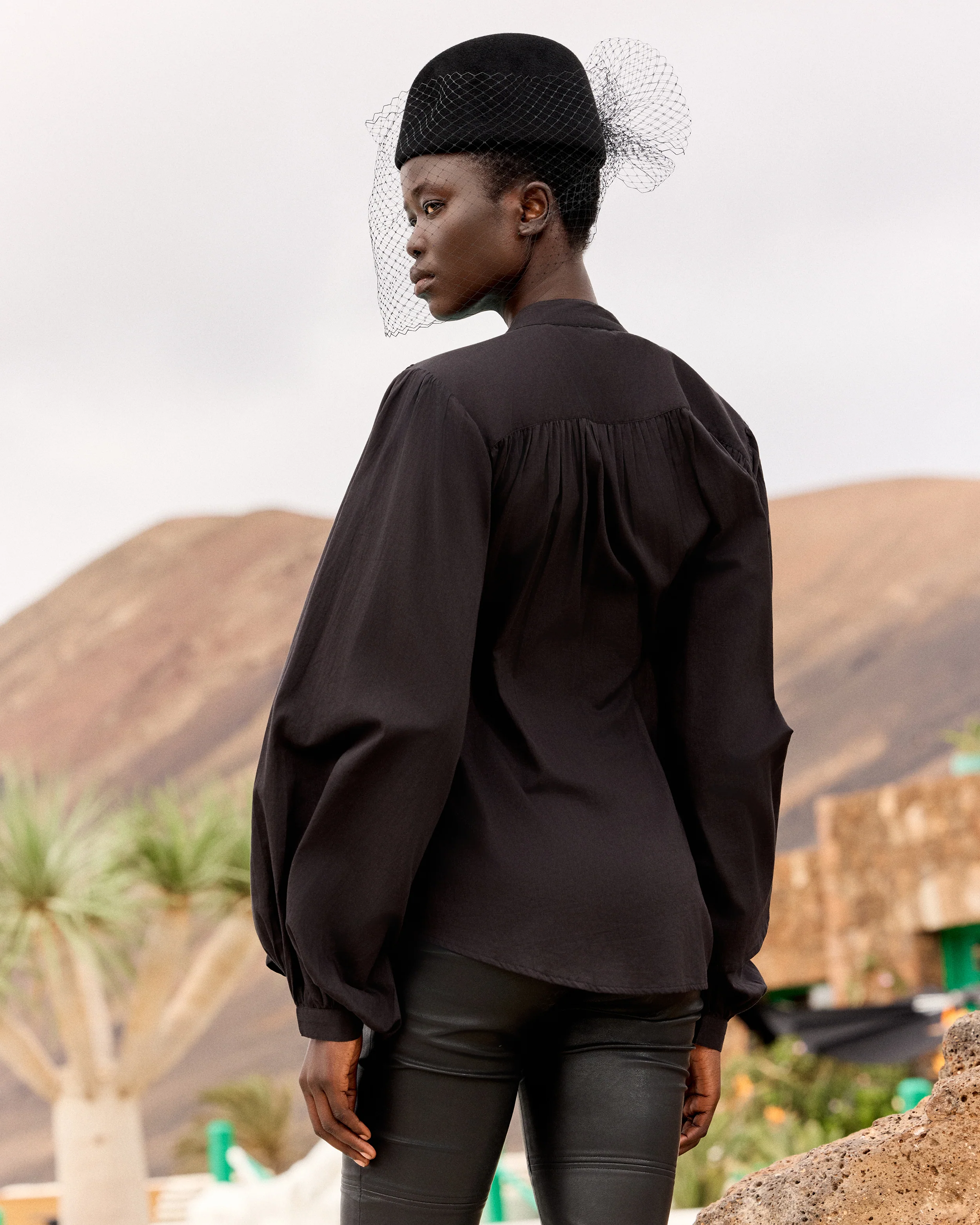Chemise Celeste - Noir - Image 4