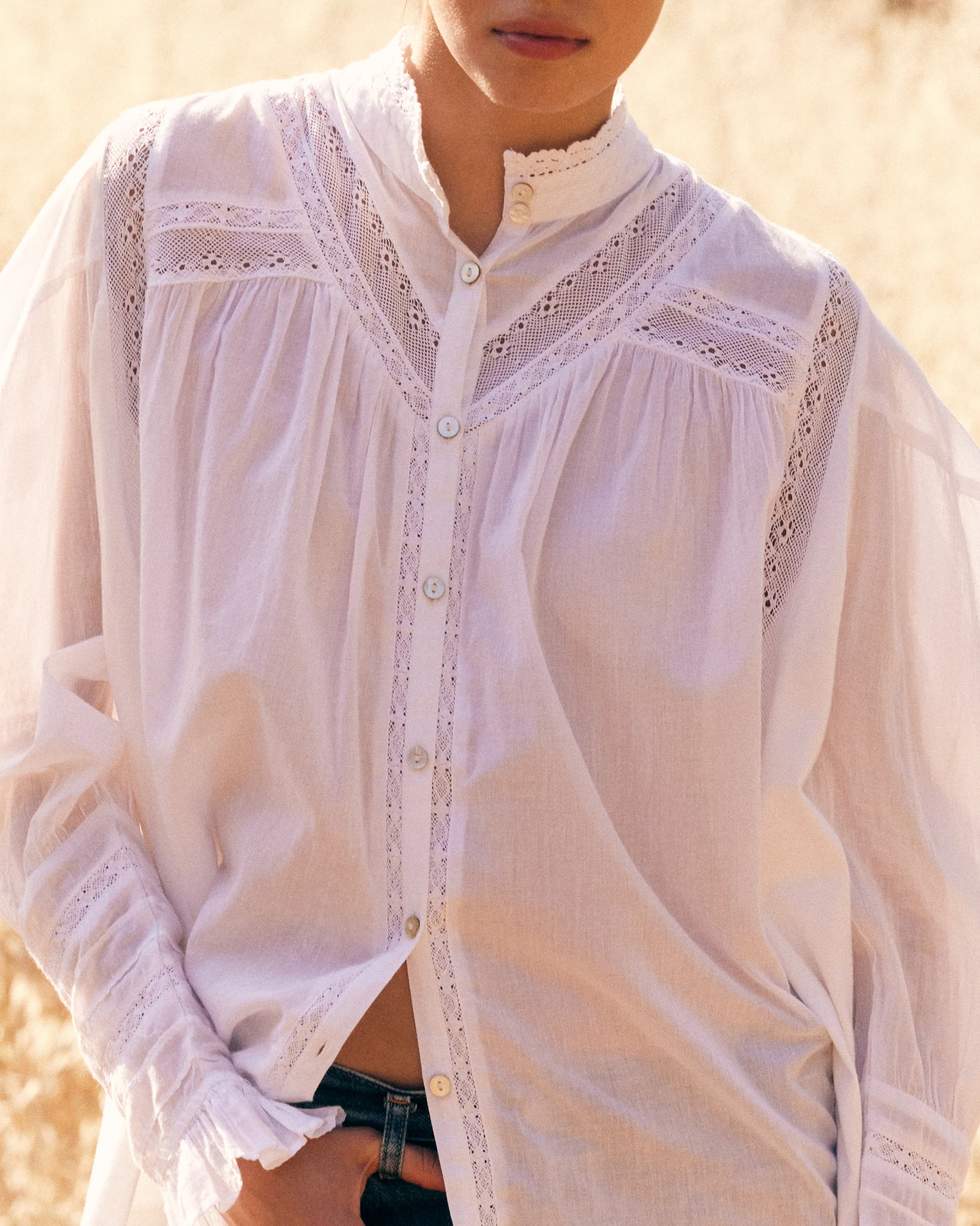 Chemise Crum - Ivoire - Image 6