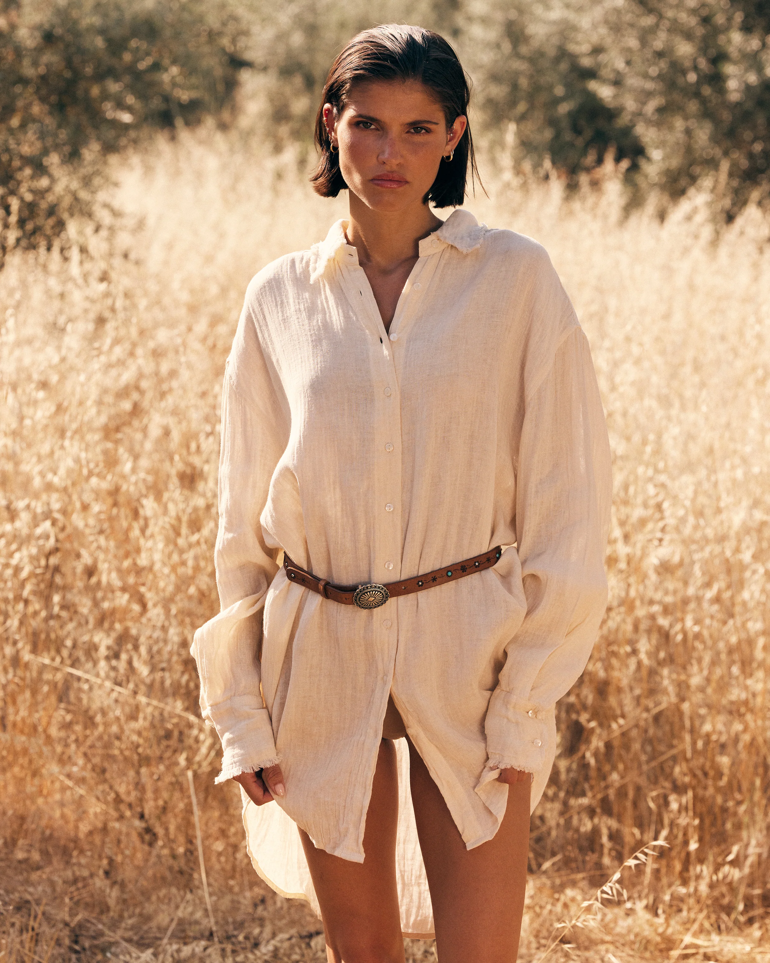 Chemise Crunchy - Ivoire - Image 2