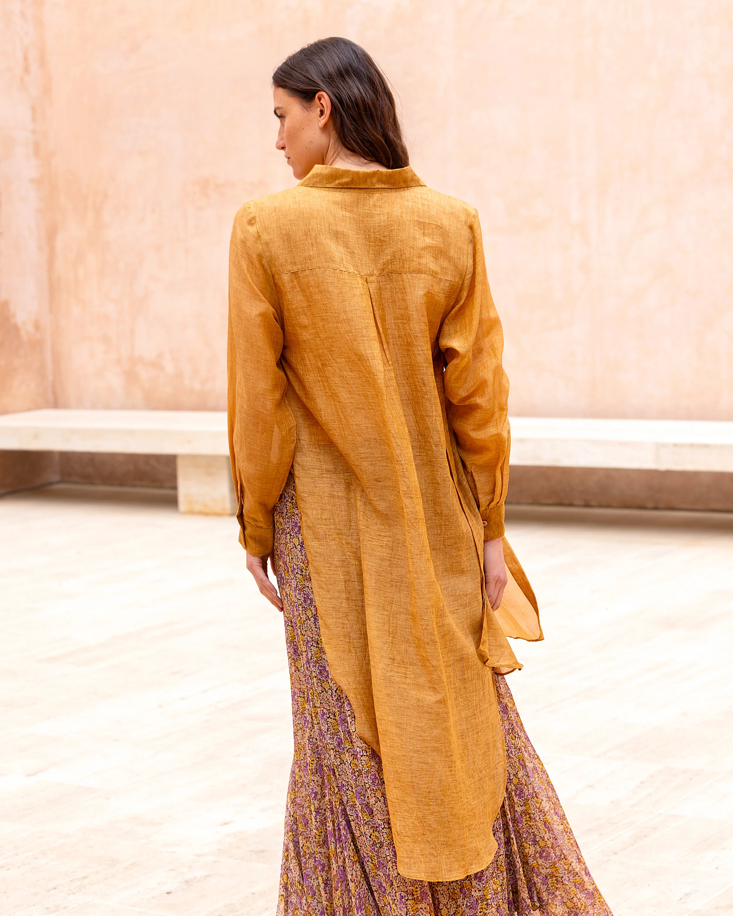 Chemise Frubus - Ocre - Image 4