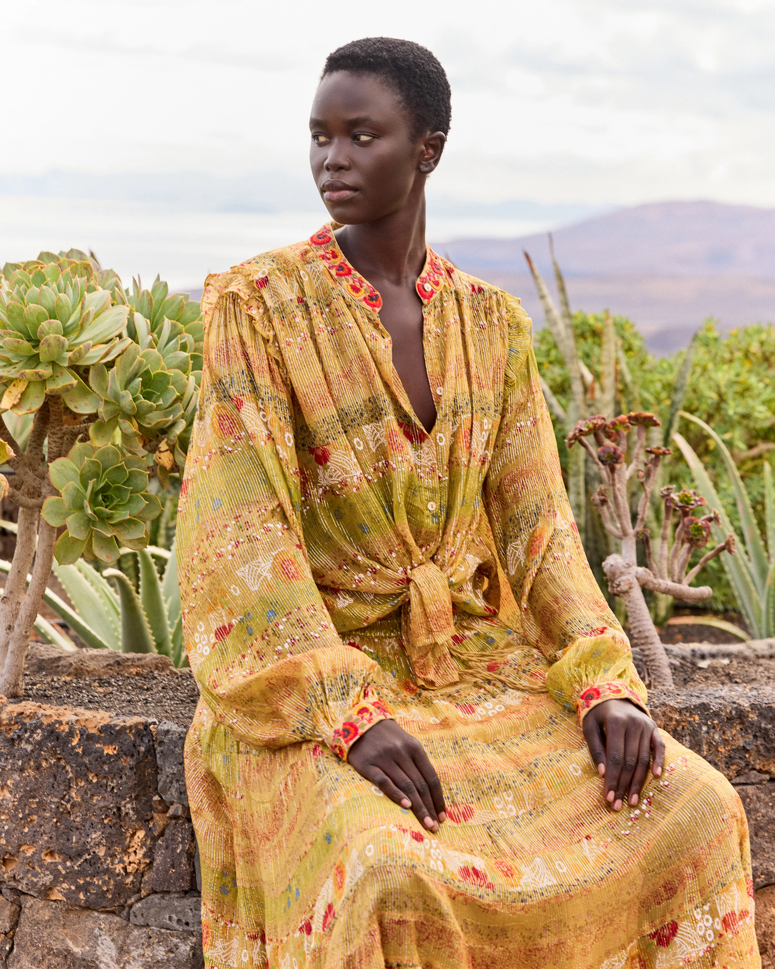 Chemise Kumin - Jaune - Image 2