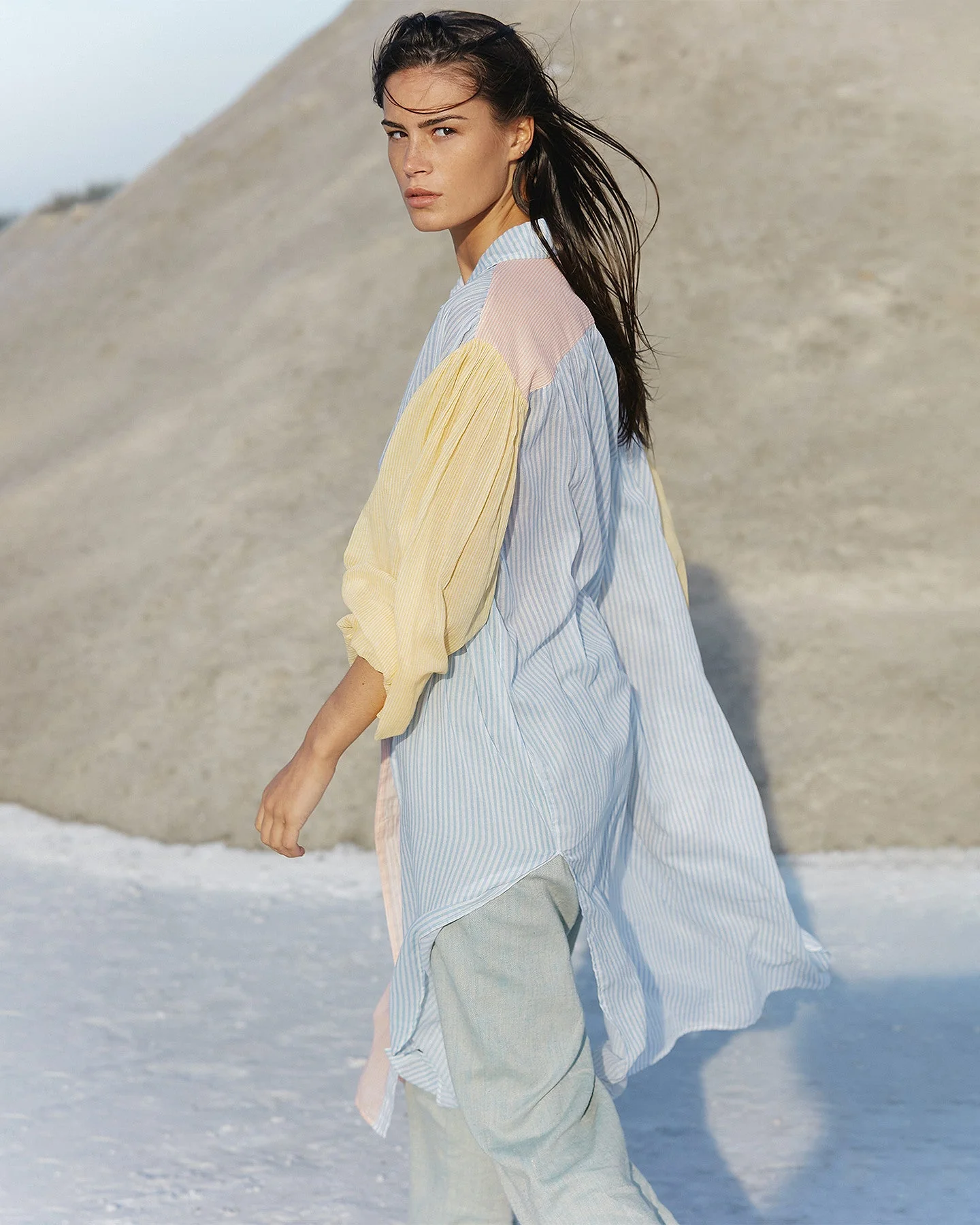 Chemise Maria - Jaune - Image 5