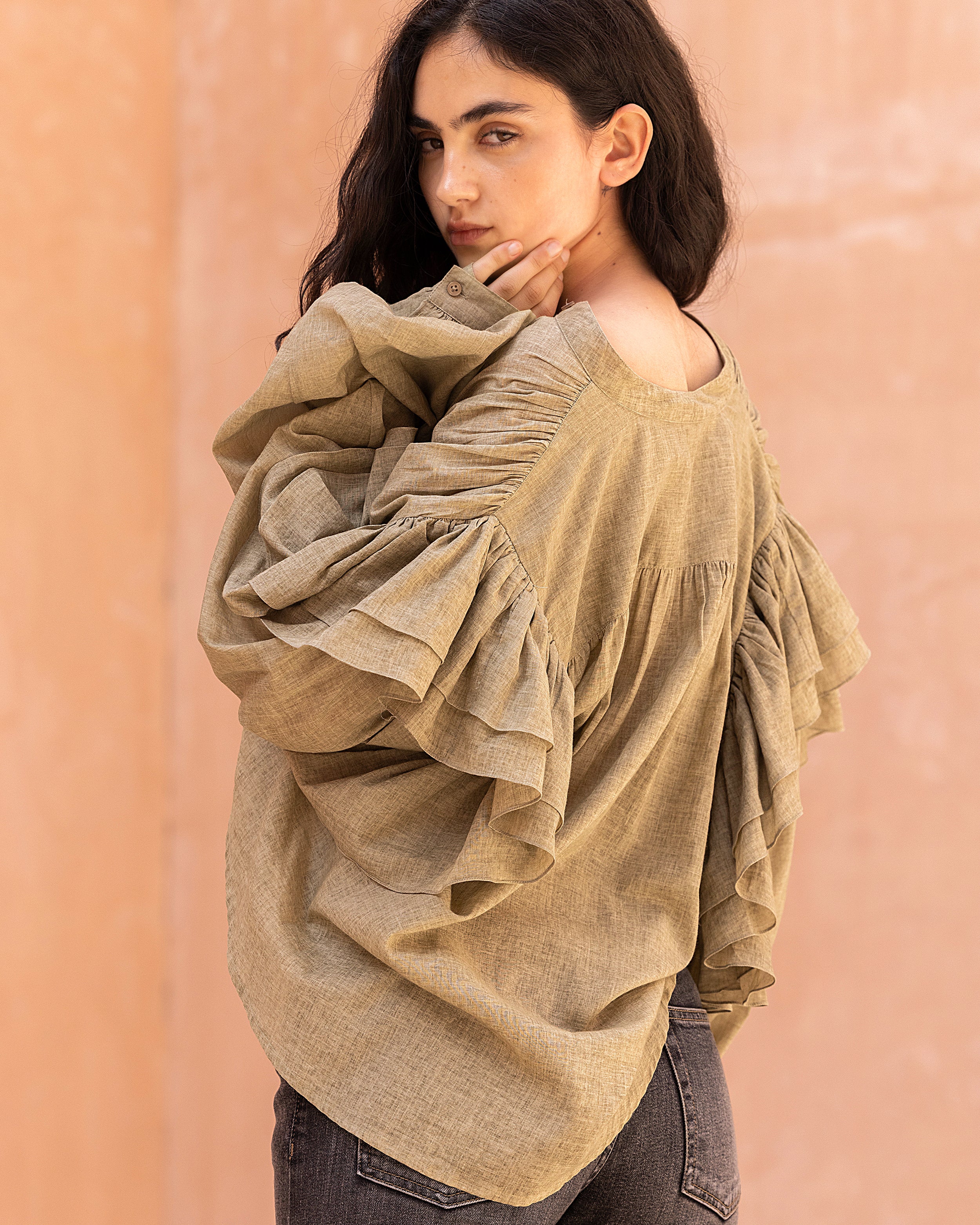 Chemise Odessa - Beige - Image 4