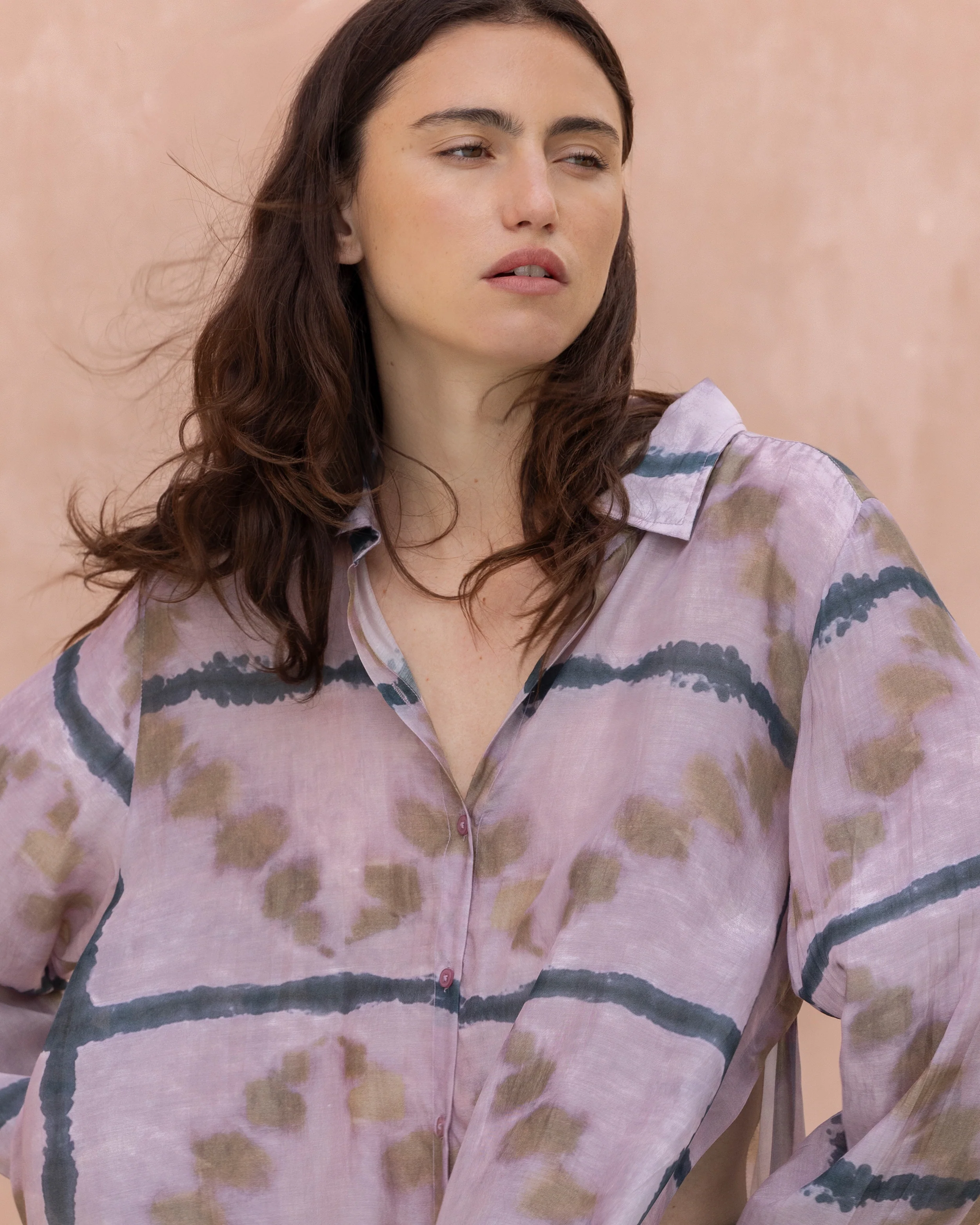 Chemise Olia - Lavande - Image 3