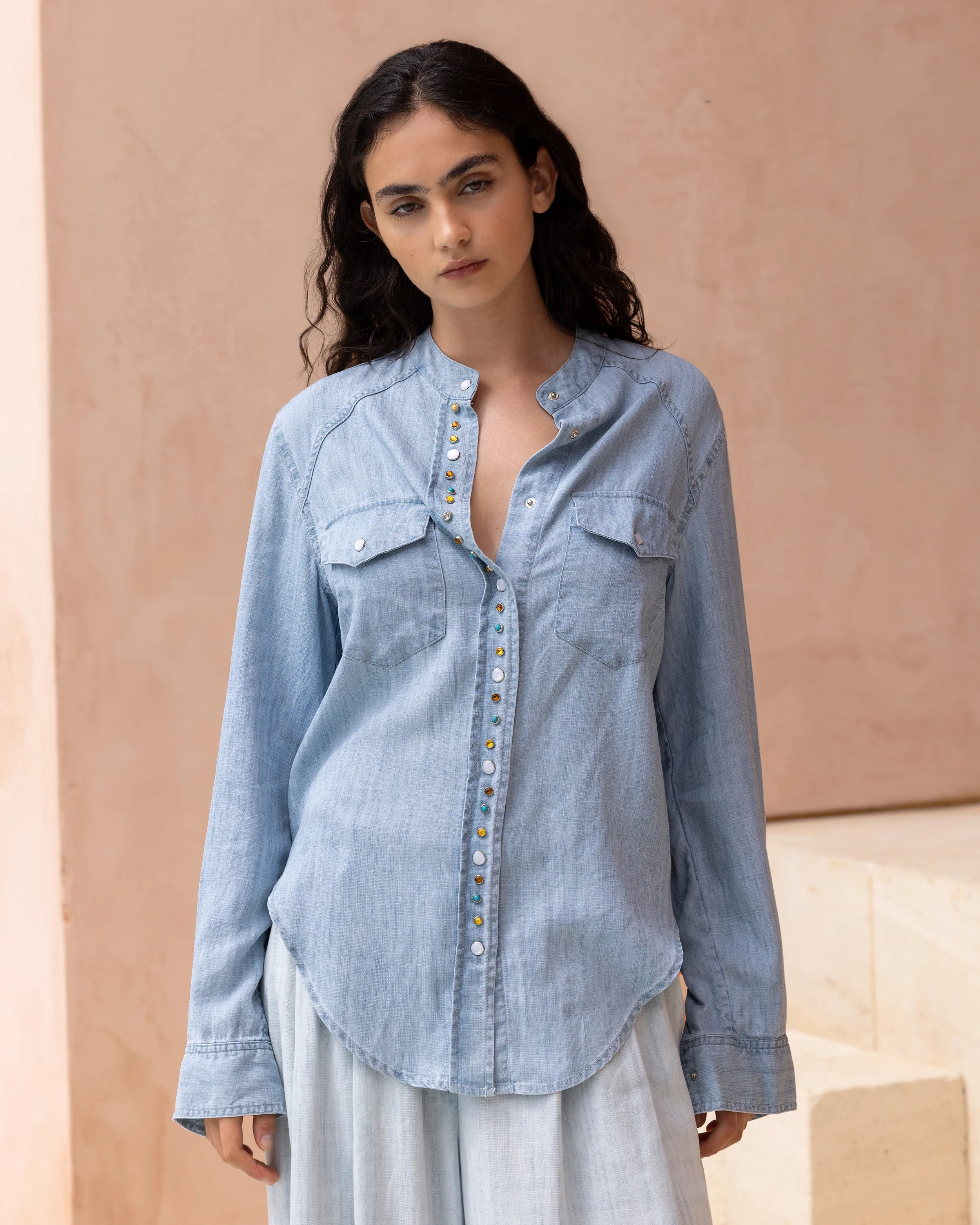 Chemise Plany - Bleu - Image 3