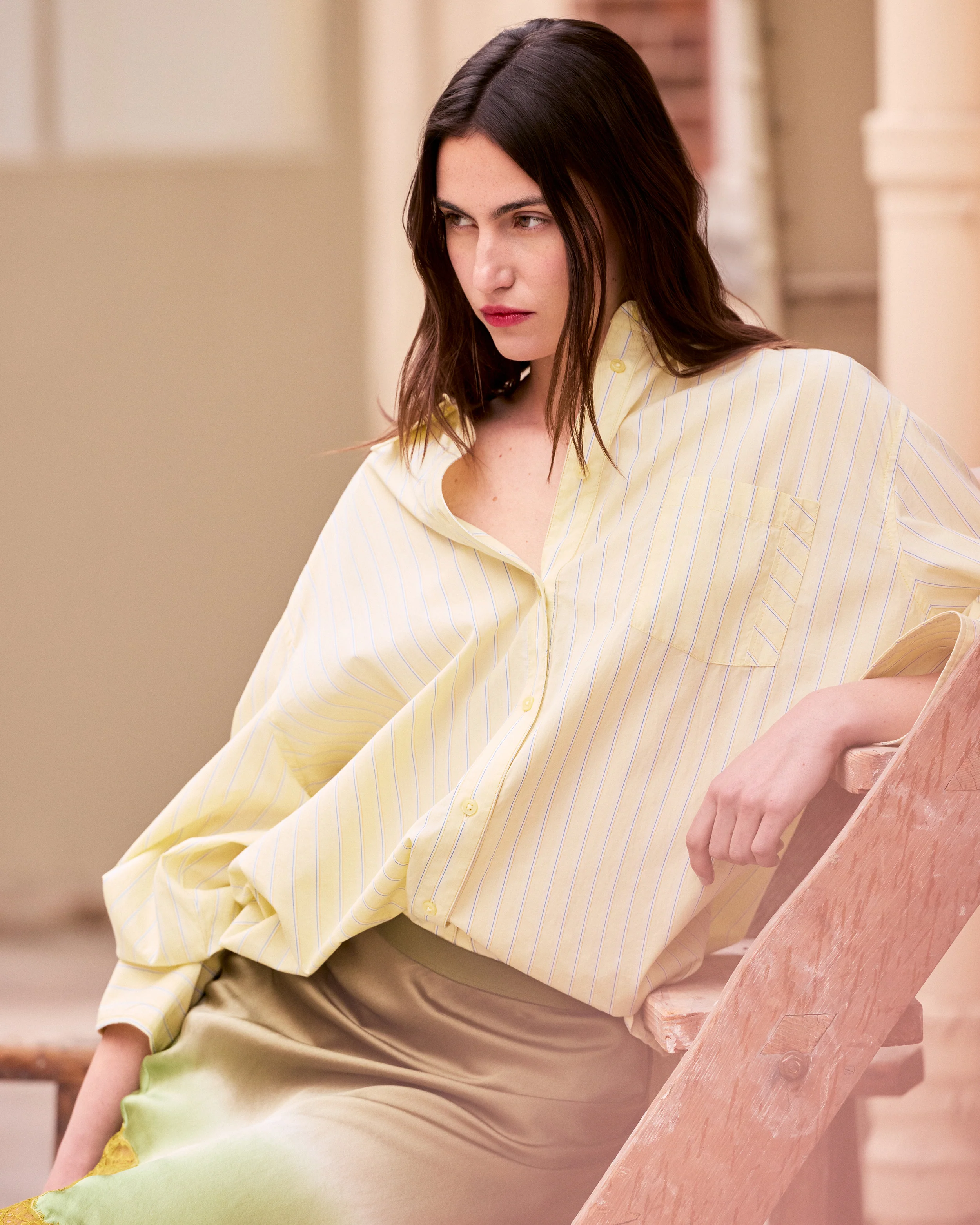 Chemise Solci - Jaune - Image 2