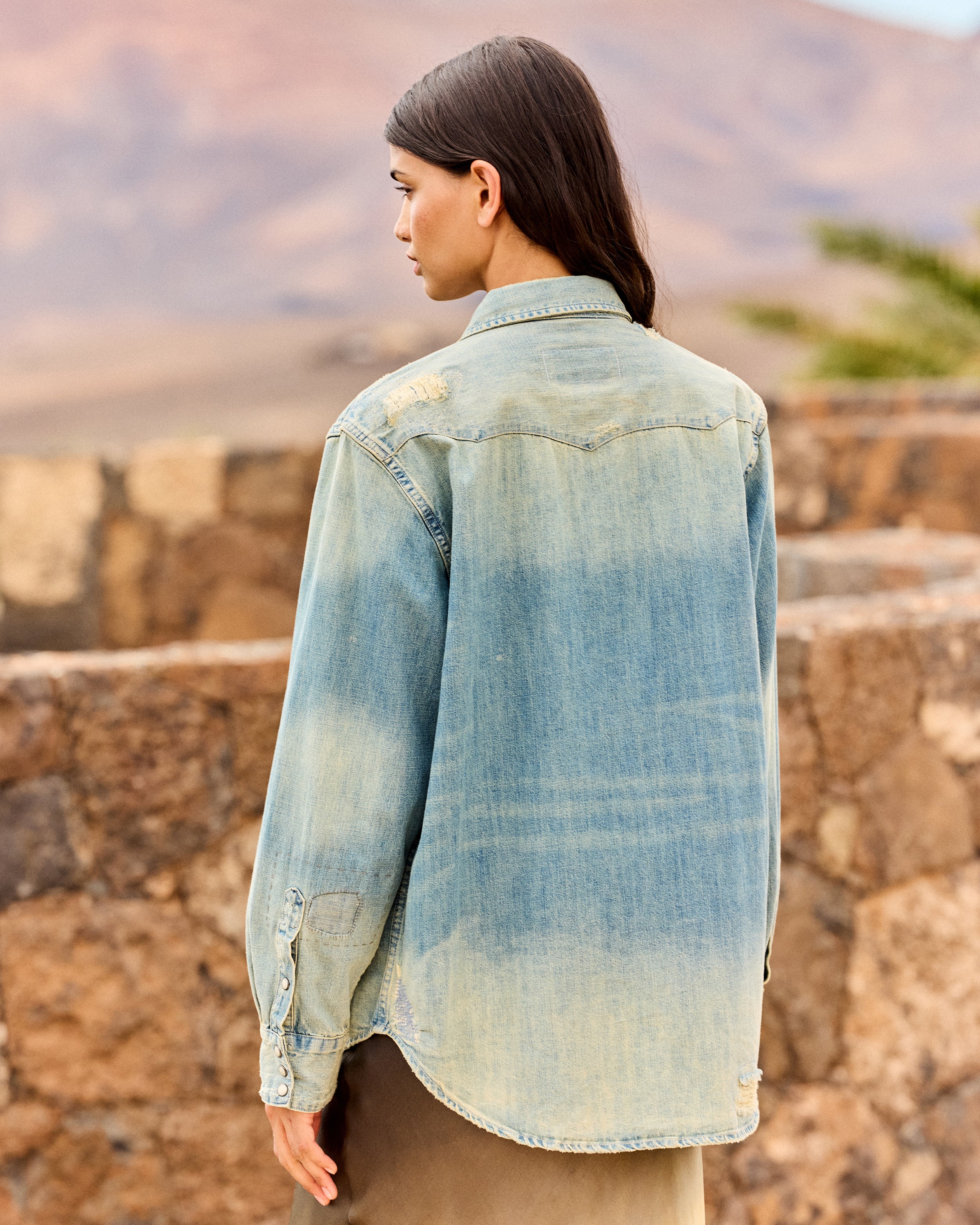 Chemise Sophie - Denim - Image 3