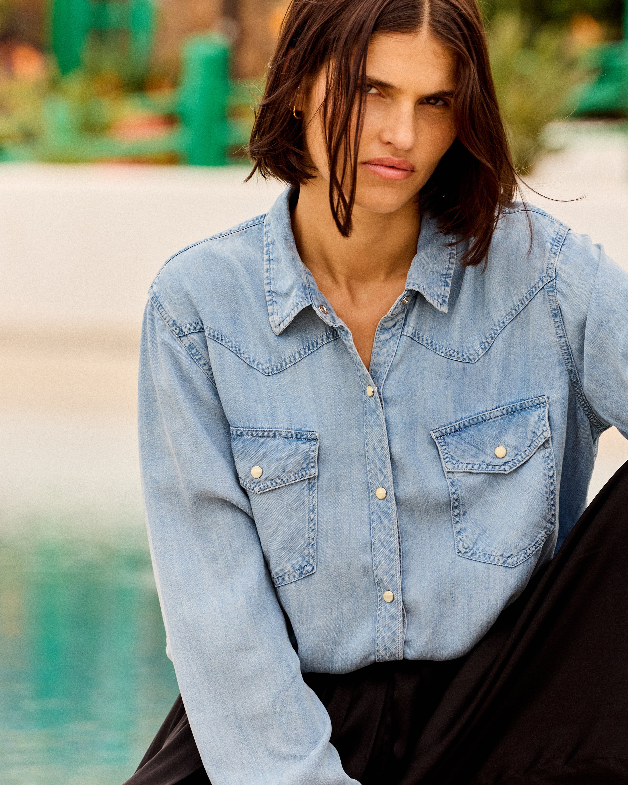 Chemise Sullery - Bleu - Image 3