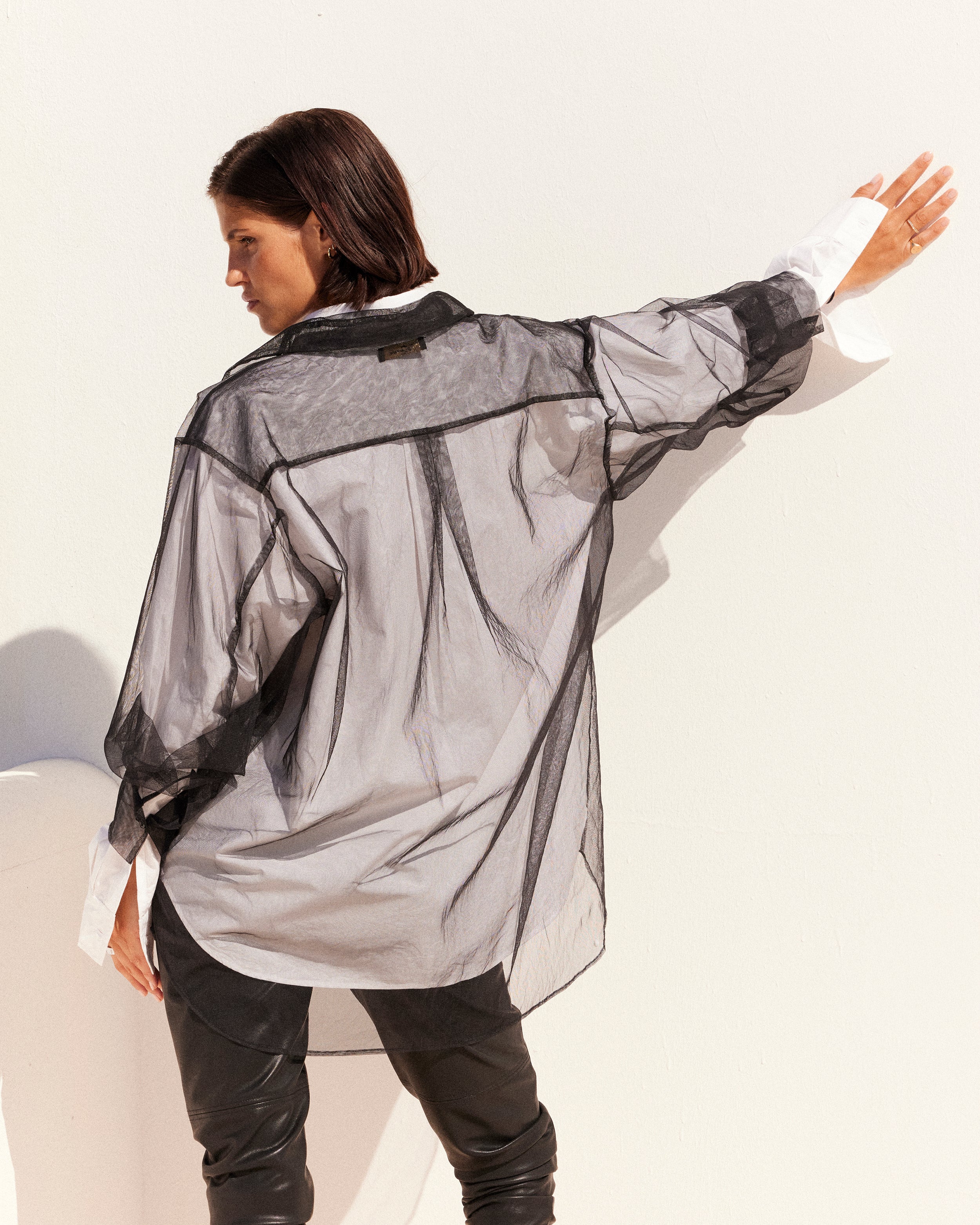 Chemise Vespera - Noir Blanc - Image 6