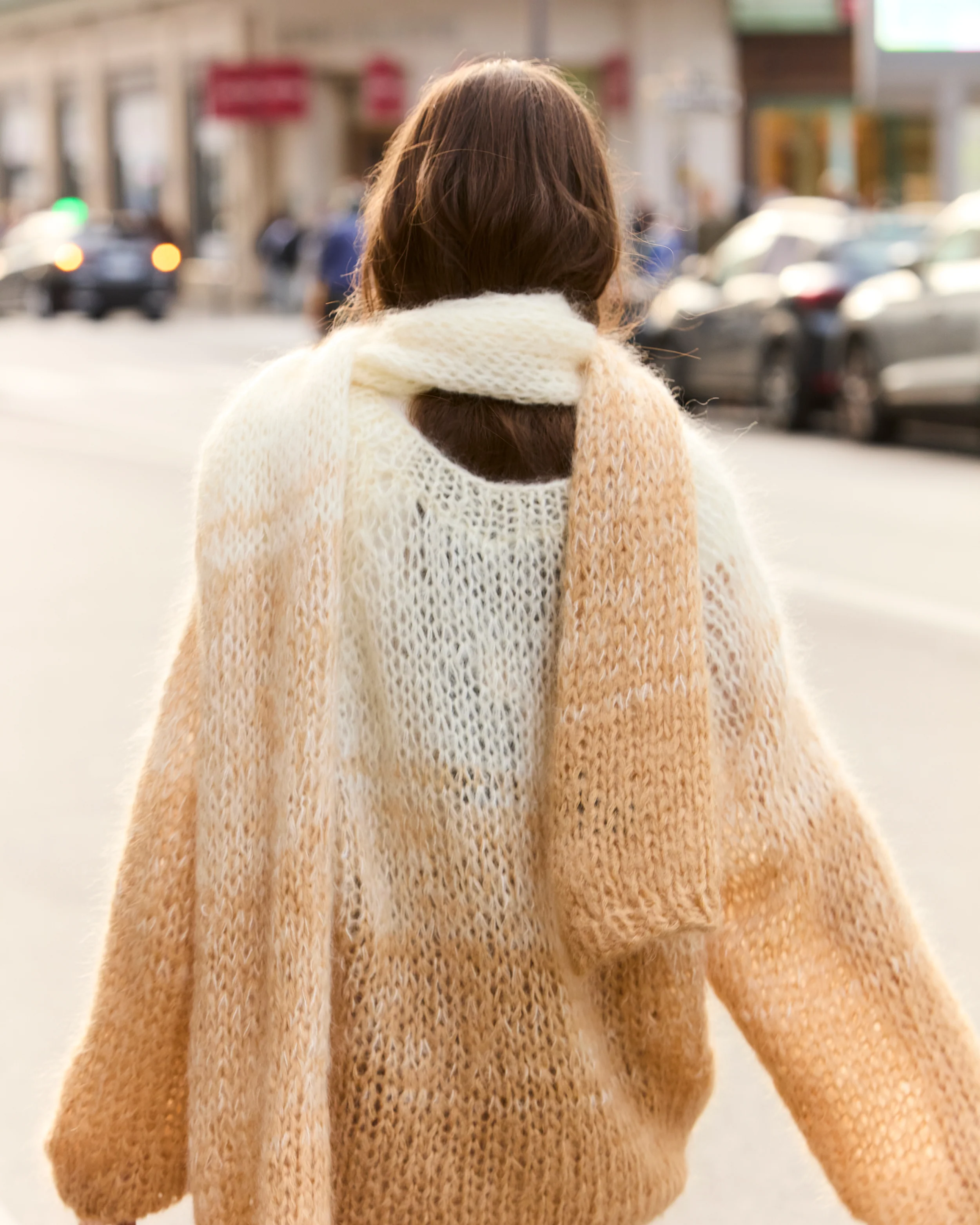 Écharpe Mohb - Beige - Image 3