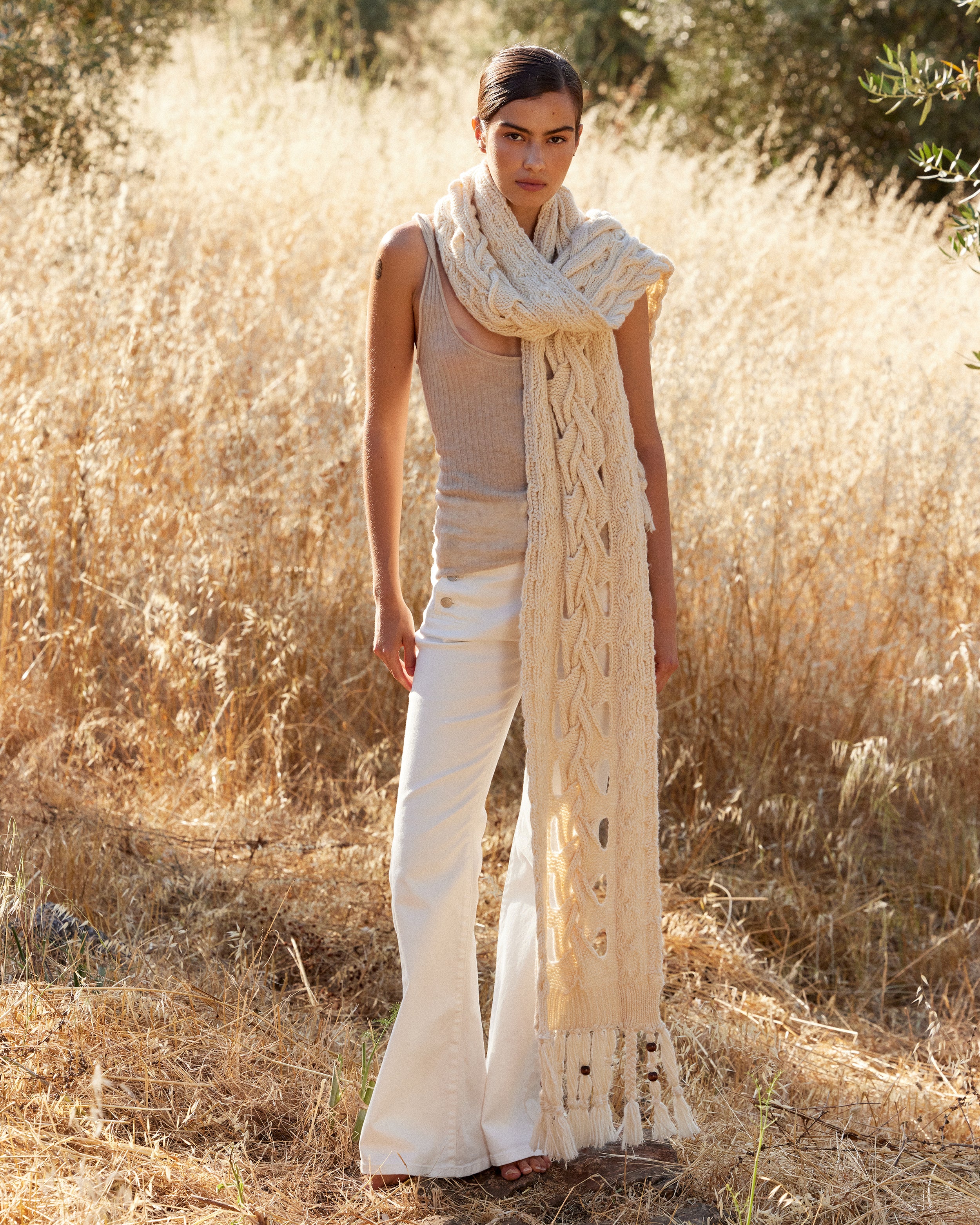 Foulard Manan - Ivoire - Image 3