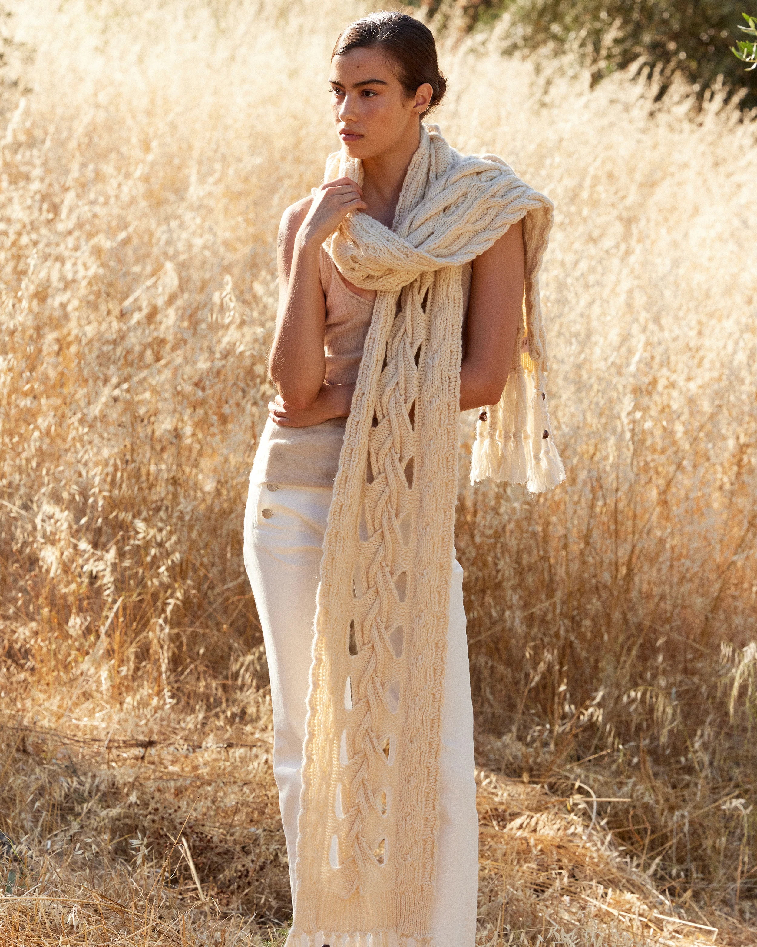 Foulard Manan - Ivoire - Image 4