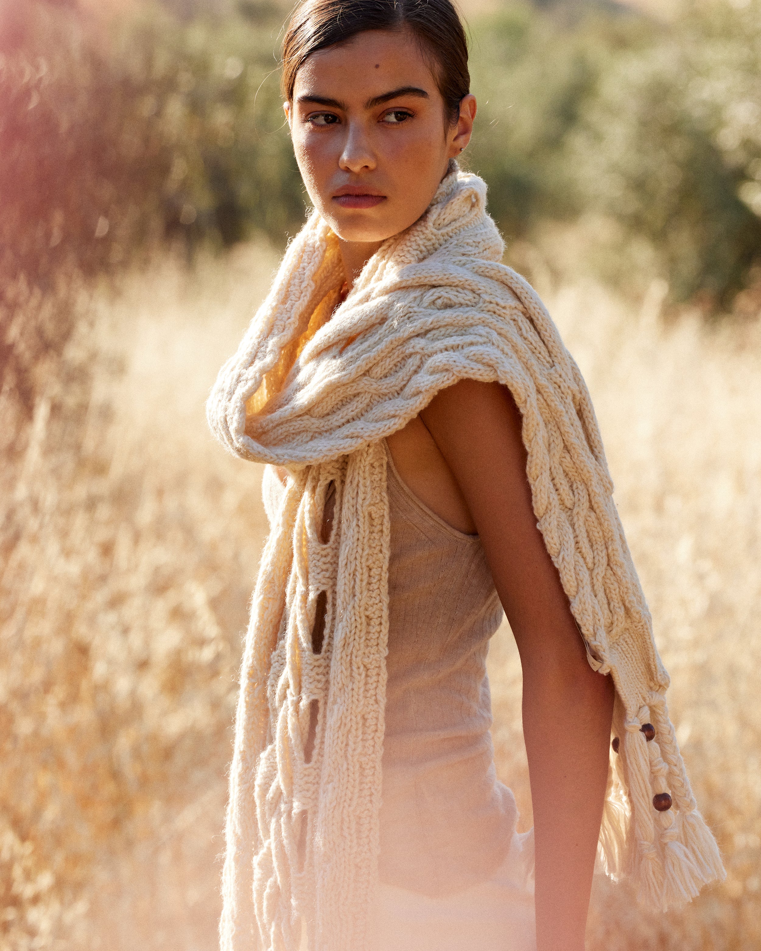 Foulard Manan - Ivoire - Image 6