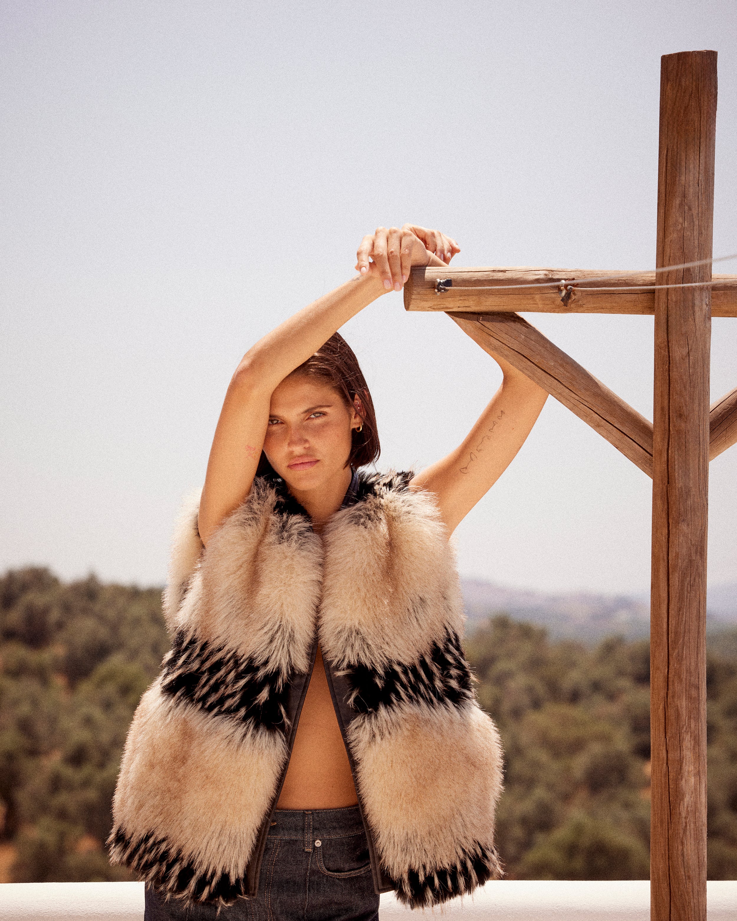 Gilet Aura - Beige - Image 4
