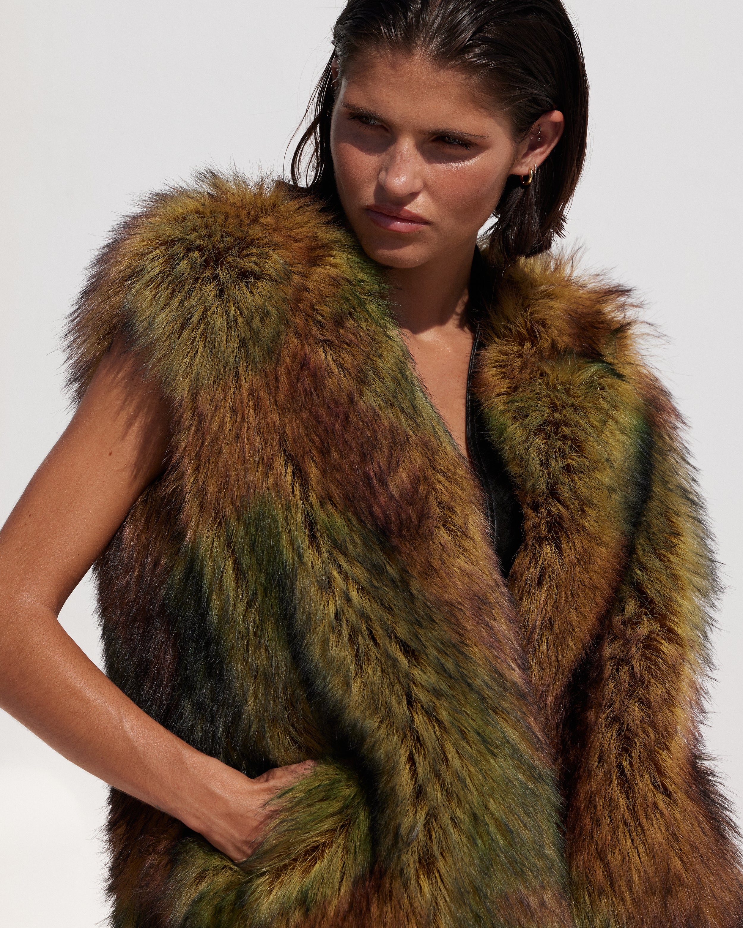 Gilet Aurora - Vert - Image 2