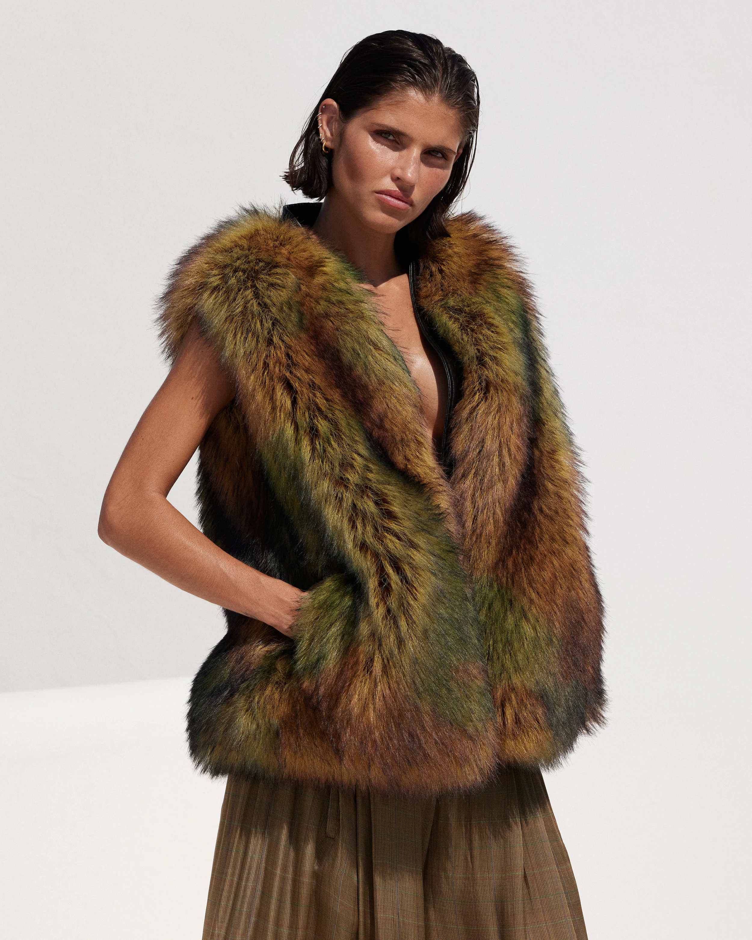 Gilet Aurora - Vert - Image 4