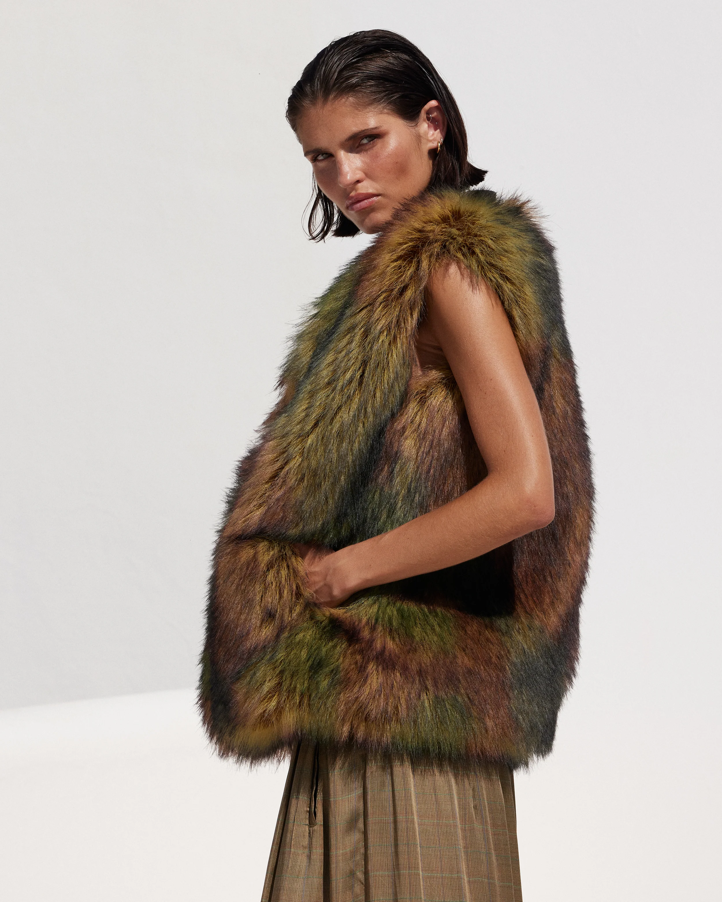 Gilet Aurora - Vert - Image 5