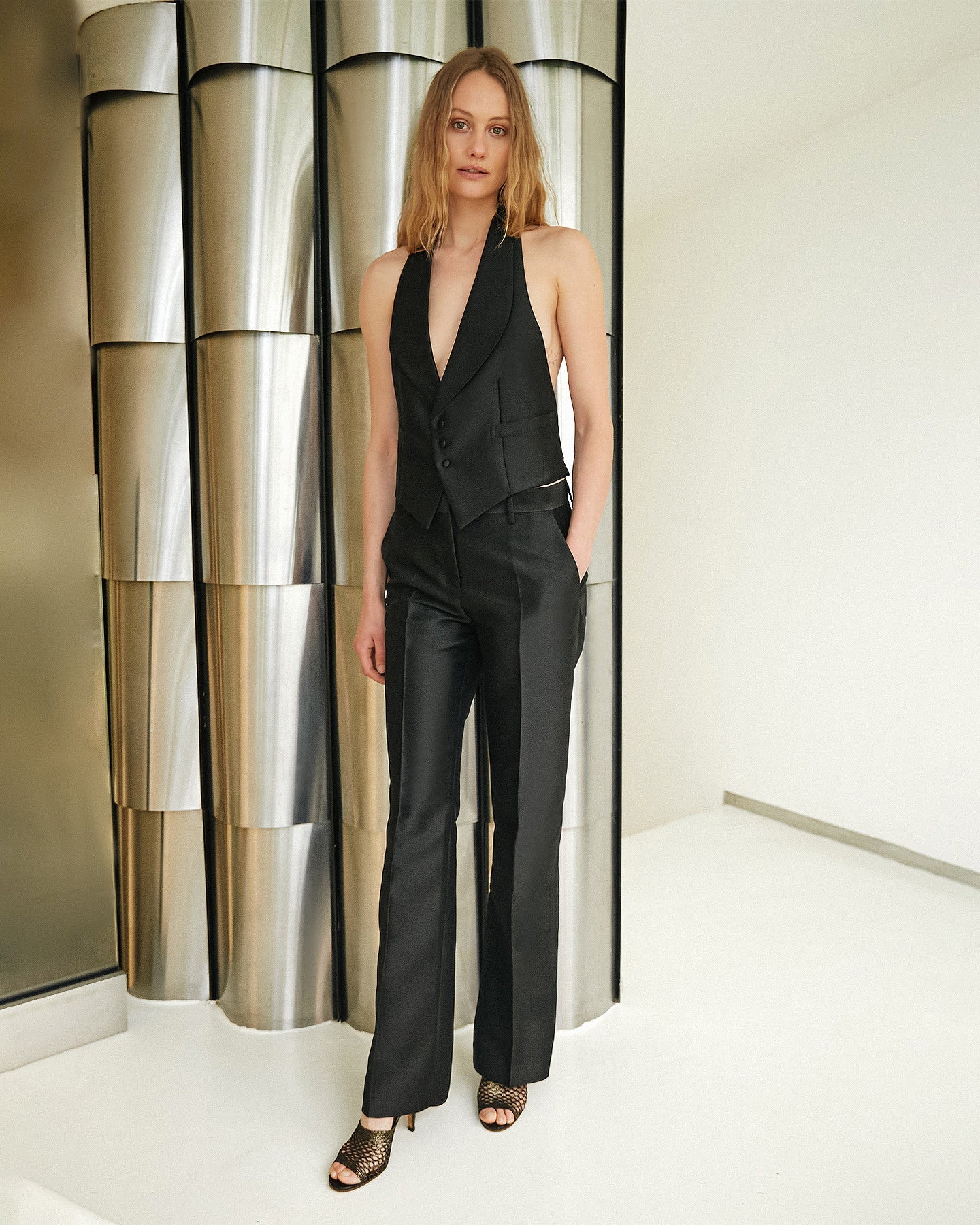 Gilet Brad - Noir - Image 3