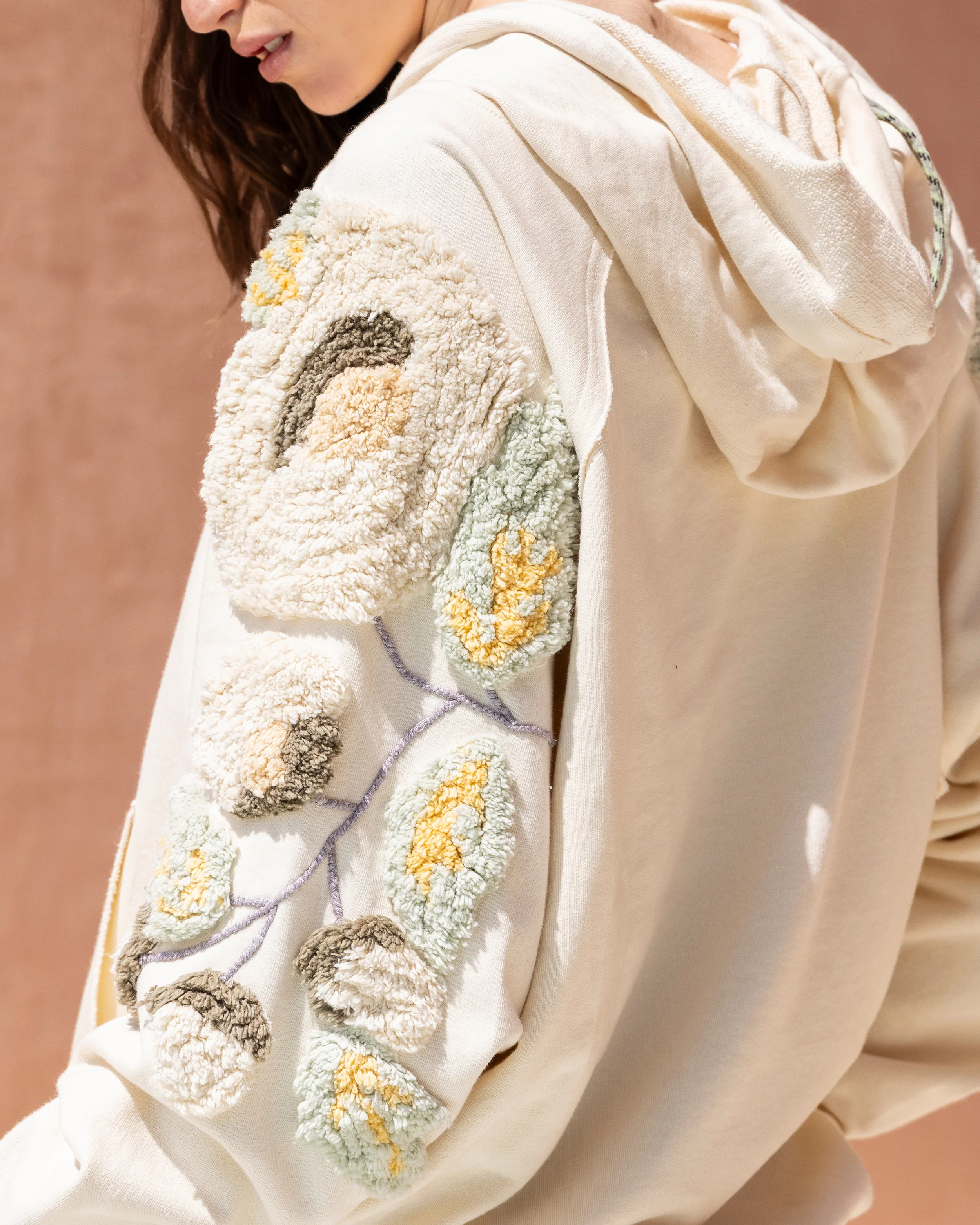 Hoodie Snapdragon - Ivoire - Image 4