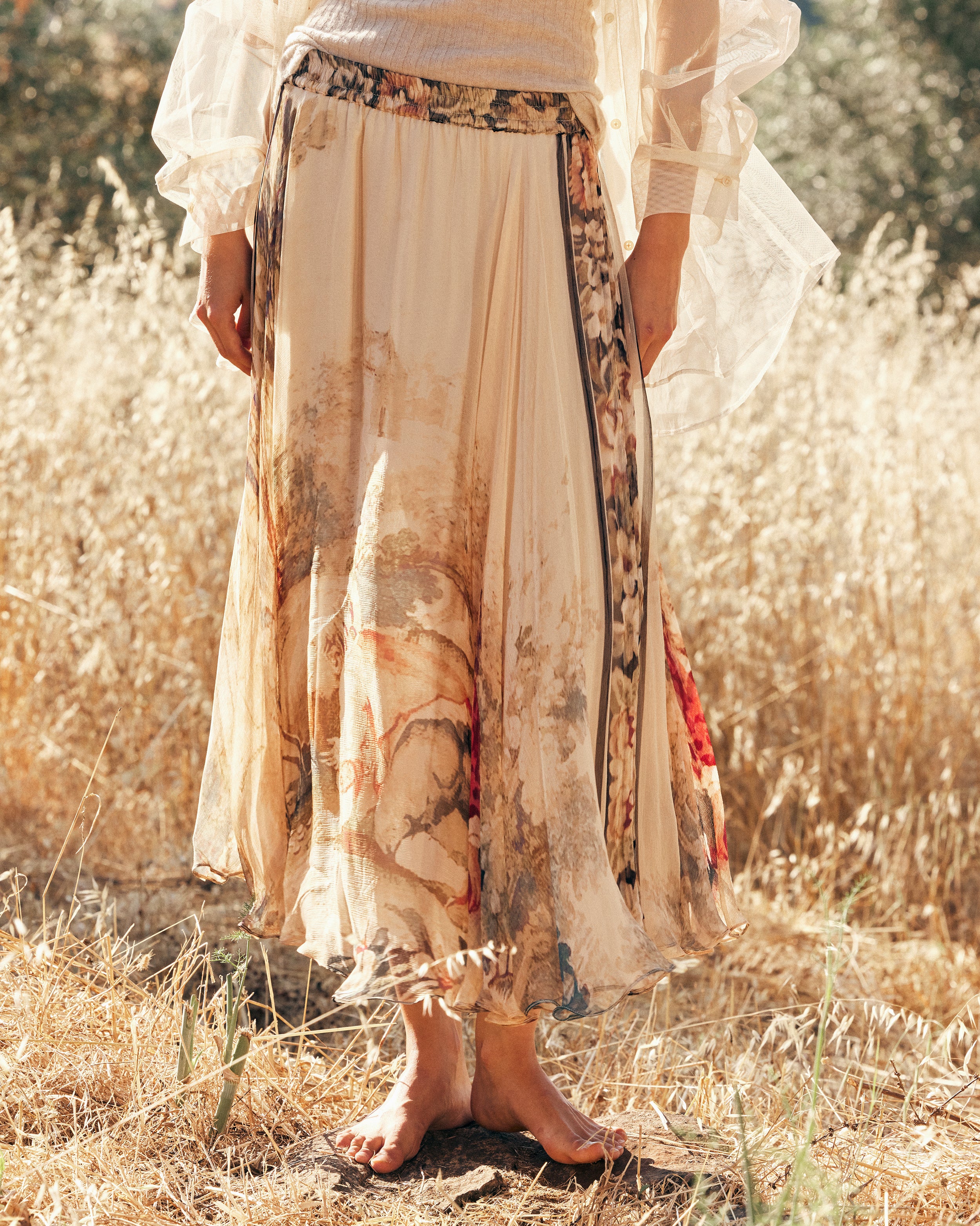 Jupe Averly - Beige - Image 3
