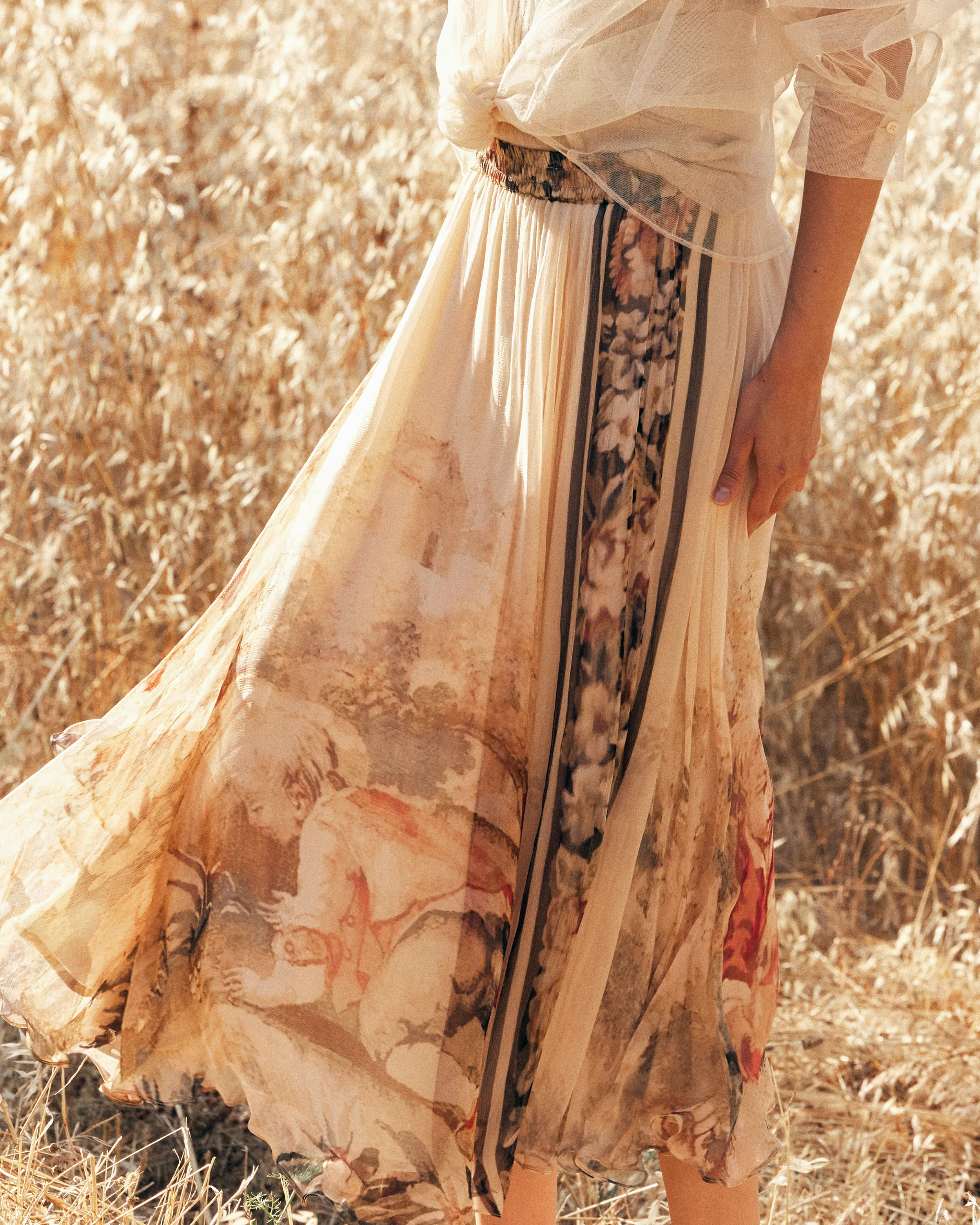 Jupe Averly - Beige - Image 4