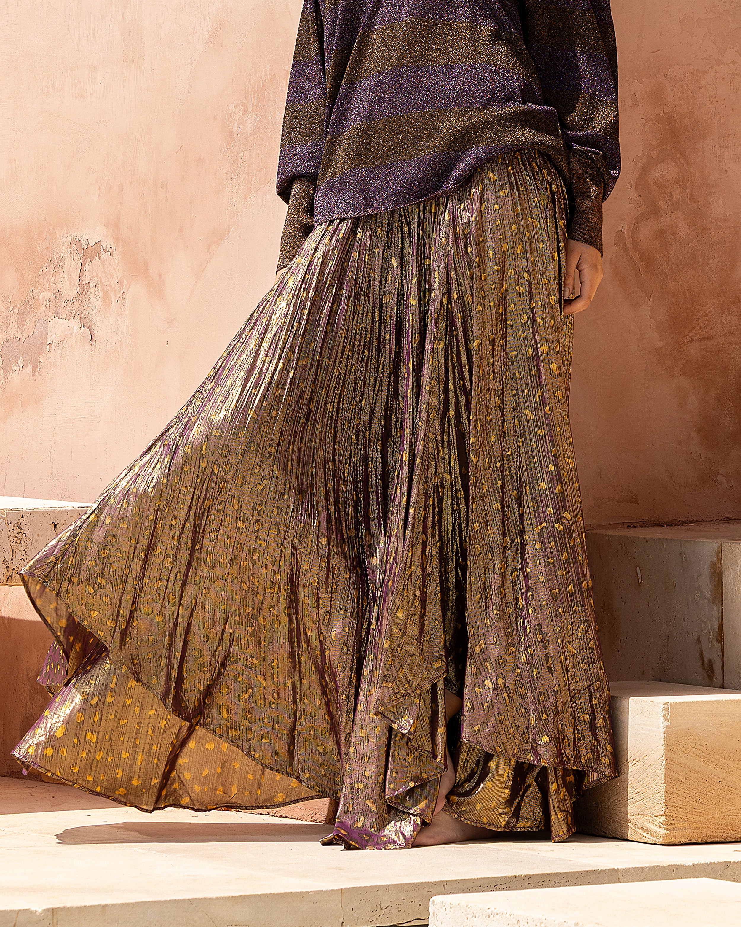 Jupe Isolde - Violet - Image 4