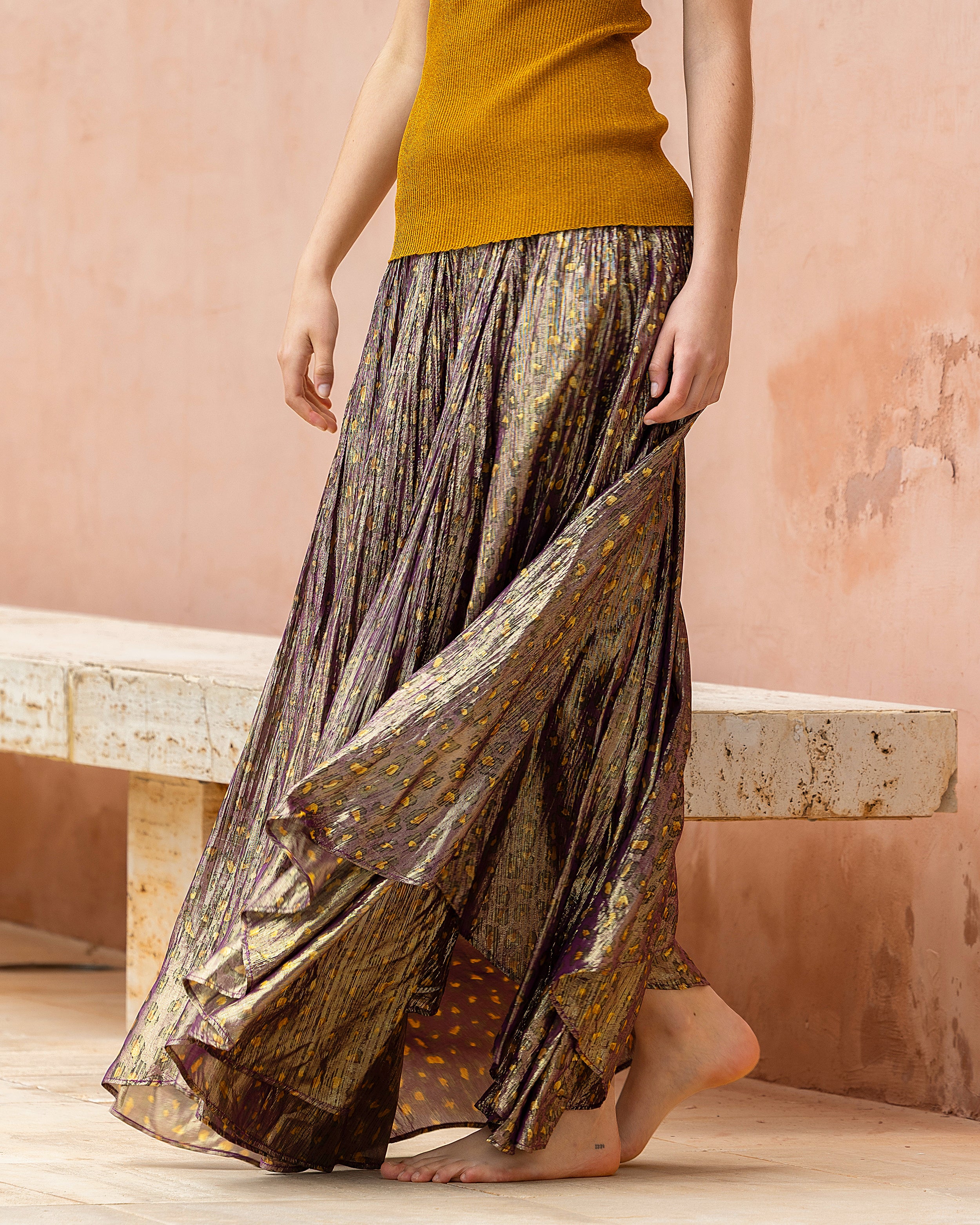 Jupe Isolde - Violet - Image 6