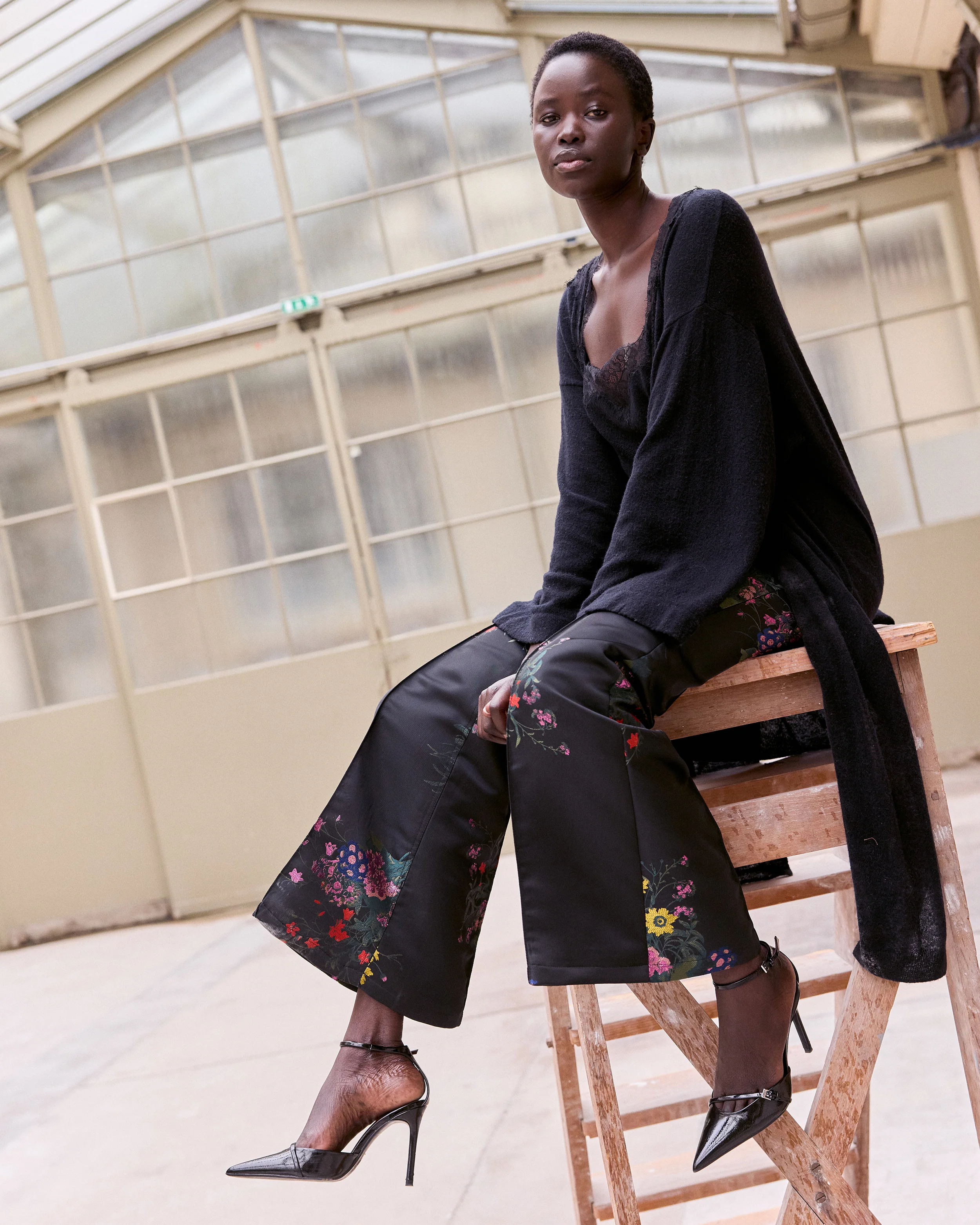 Kimono Aelith - Noir - Image 5